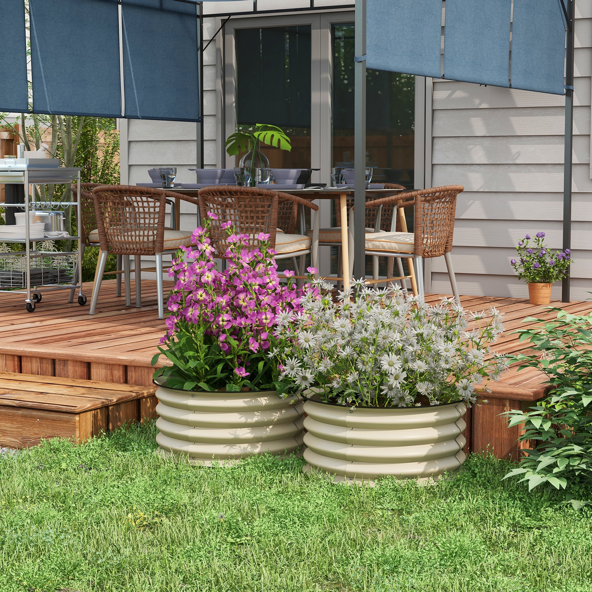 Damerin W266RA Raised-Garden-Beds - View #3