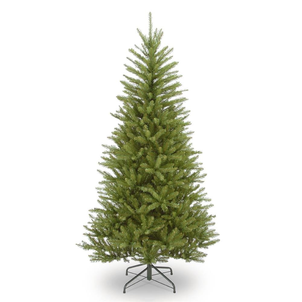 National Tree Company 6.5-ft Slim Artificial Christmas Tree In The ...