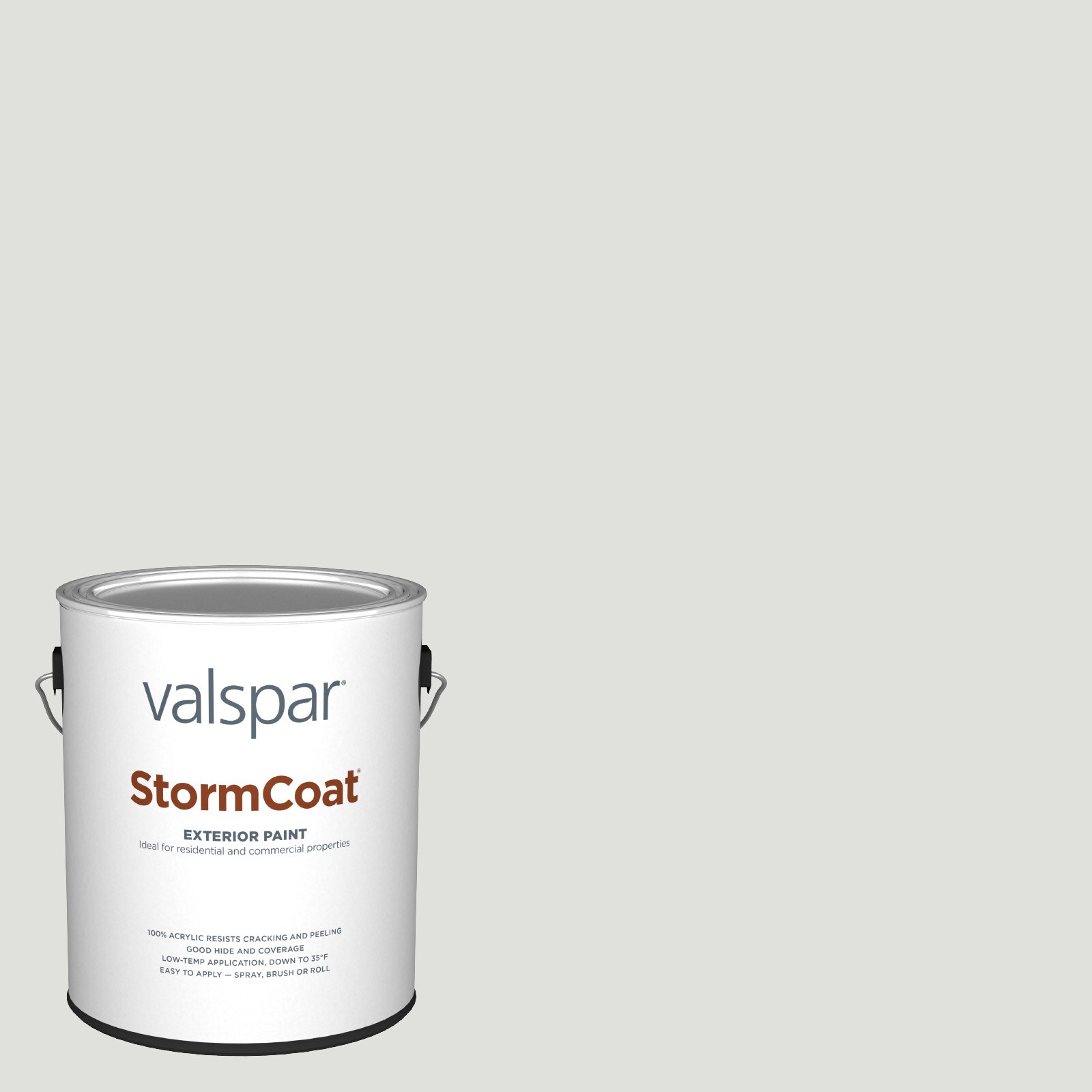 Valspar Storm Coat Satin Blizzard Fog 7006-18 Latex Exterior Paint (1 ...