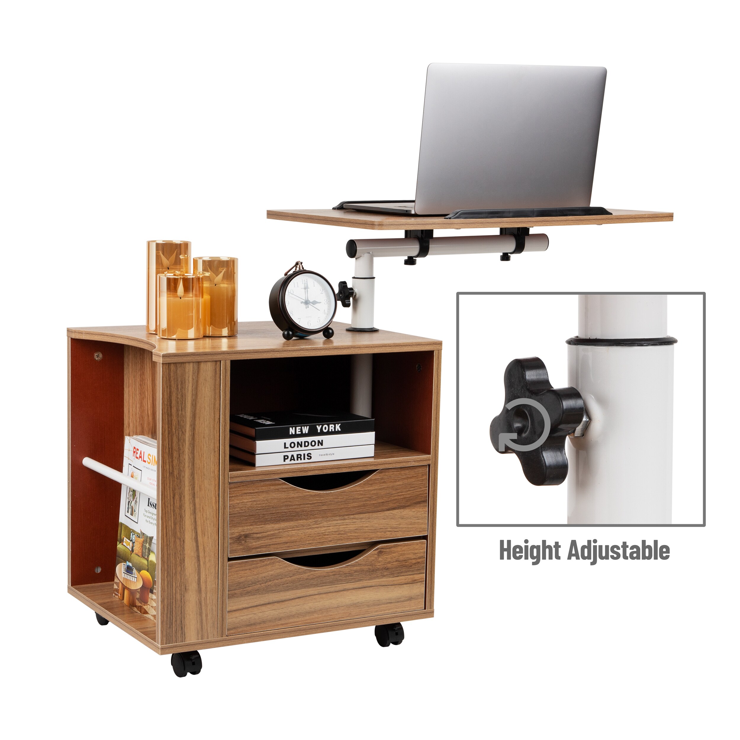 Mind Reader BEDESK-BRN desks - View #4