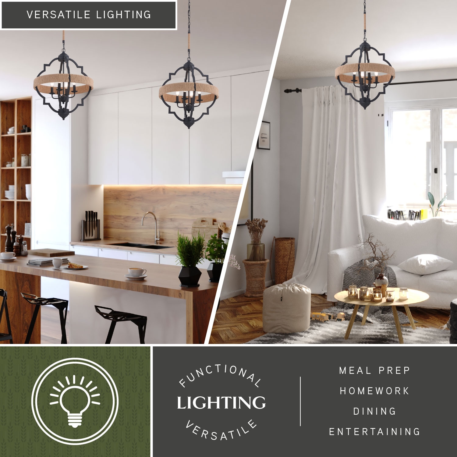 Cascadia P0308 Pendant-Lights - View #3