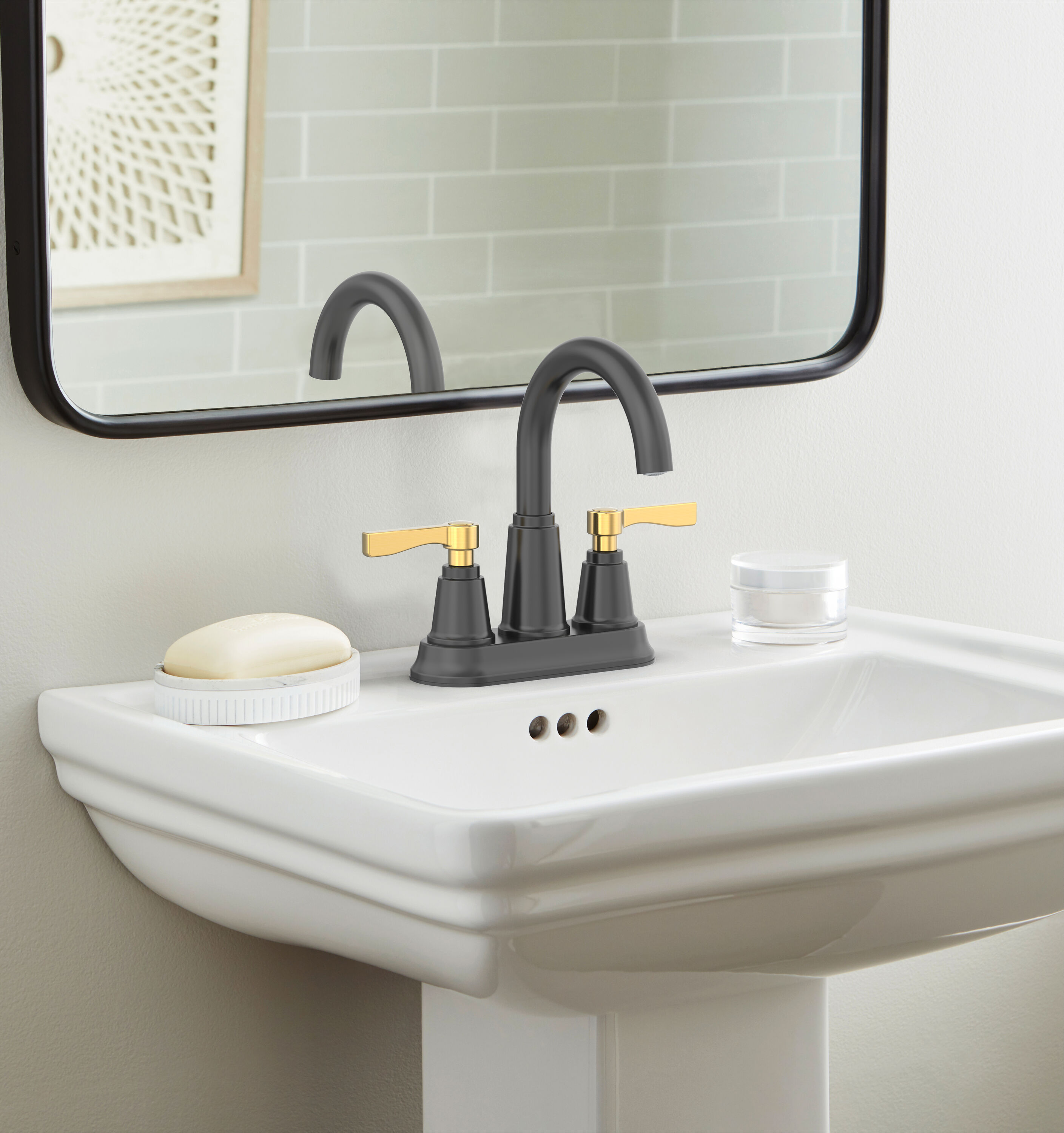 allen + roth 67130W-609068 Lavatory-Faucets - View #6