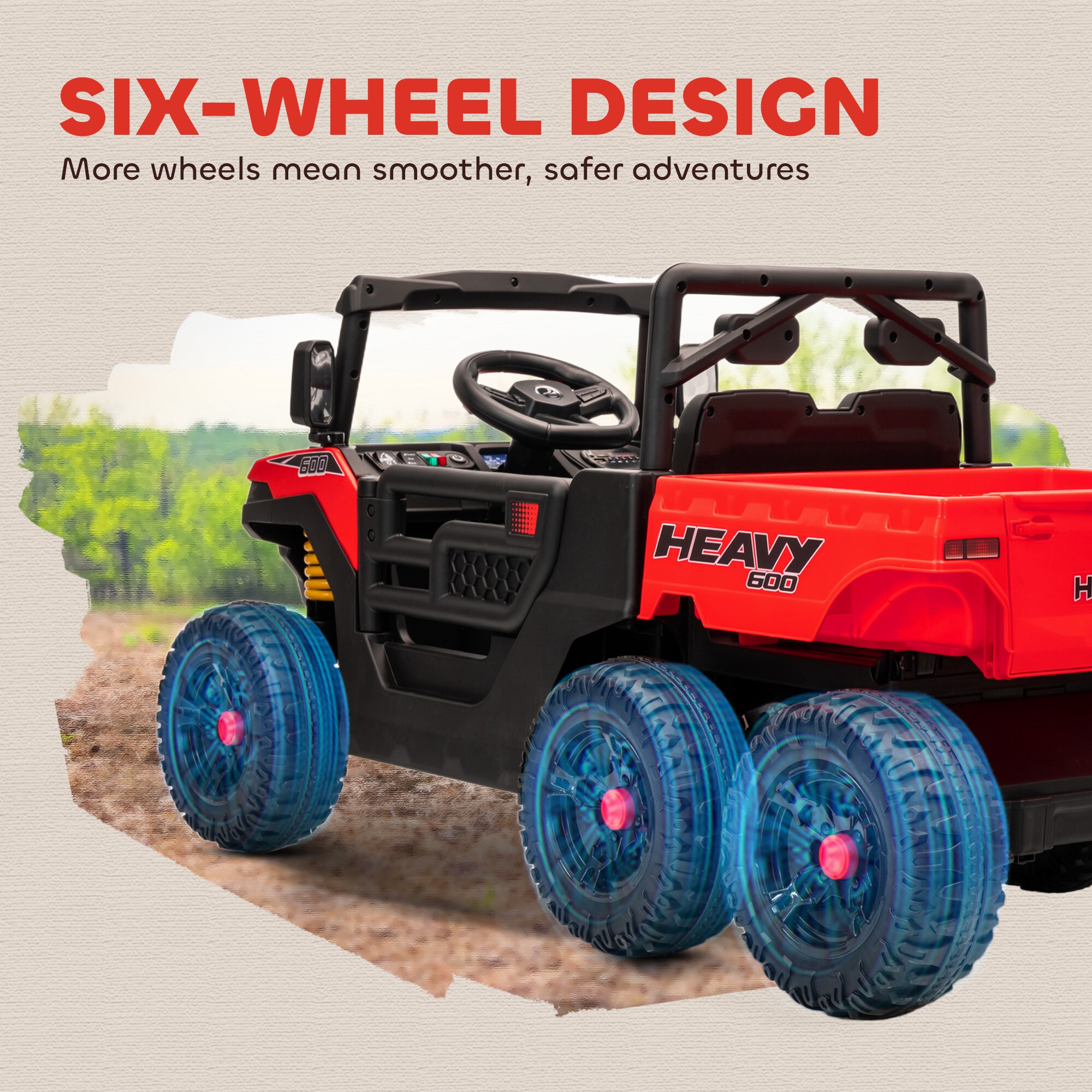 Qaba 370-445V80RD Play-Toys - View #8