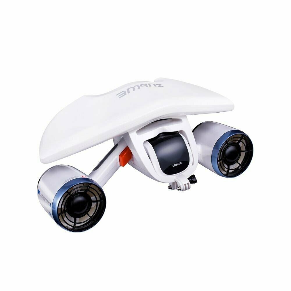  PPGO1025 Sublue MIXAW01 Whiteshark Mix Underwater Propeller Scooter with Floater- Arctic White