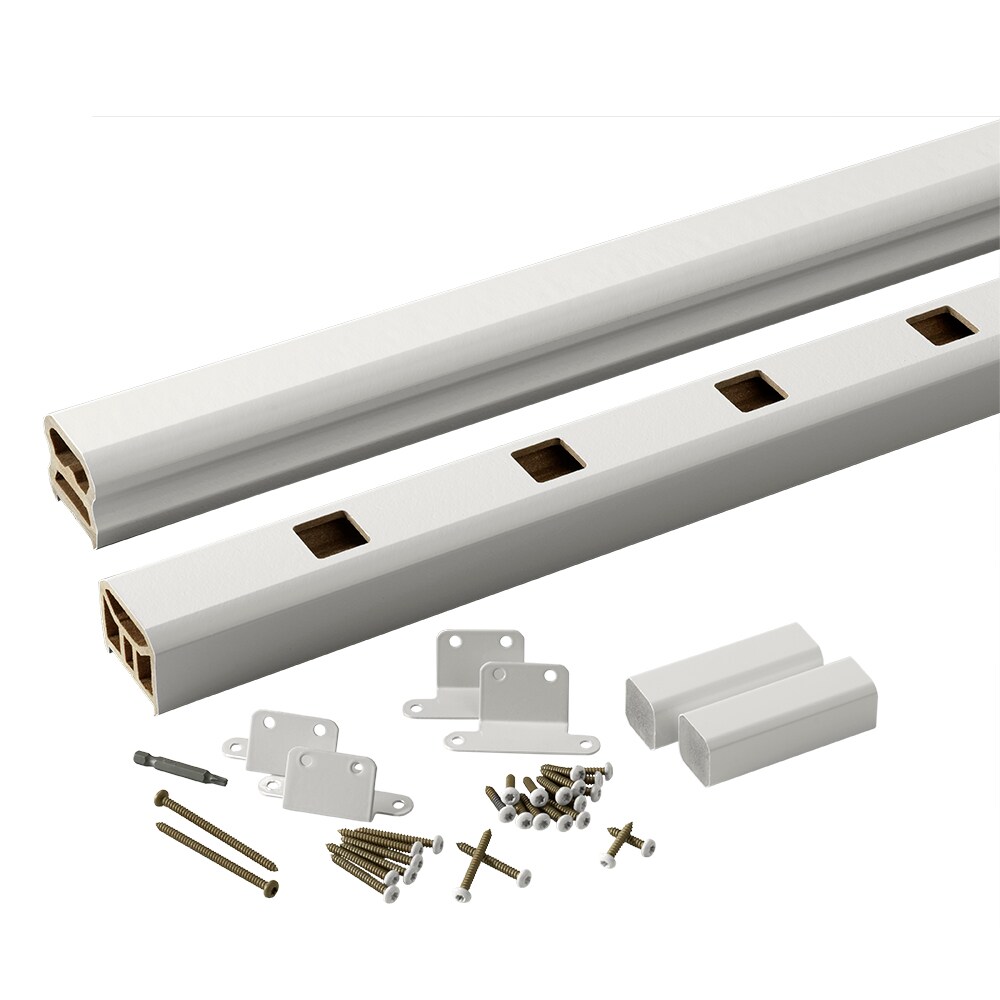 TimberTech TXSRP8W RadianceRail Express 8-ft x 36-in White Composite Deck Rail Kit