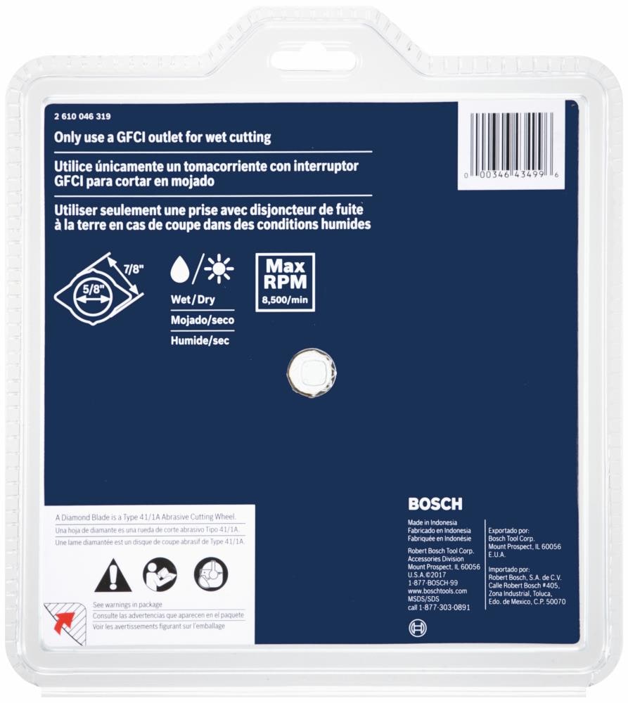 Bosch DB741SD Diamond-Saw-Blades - View #2