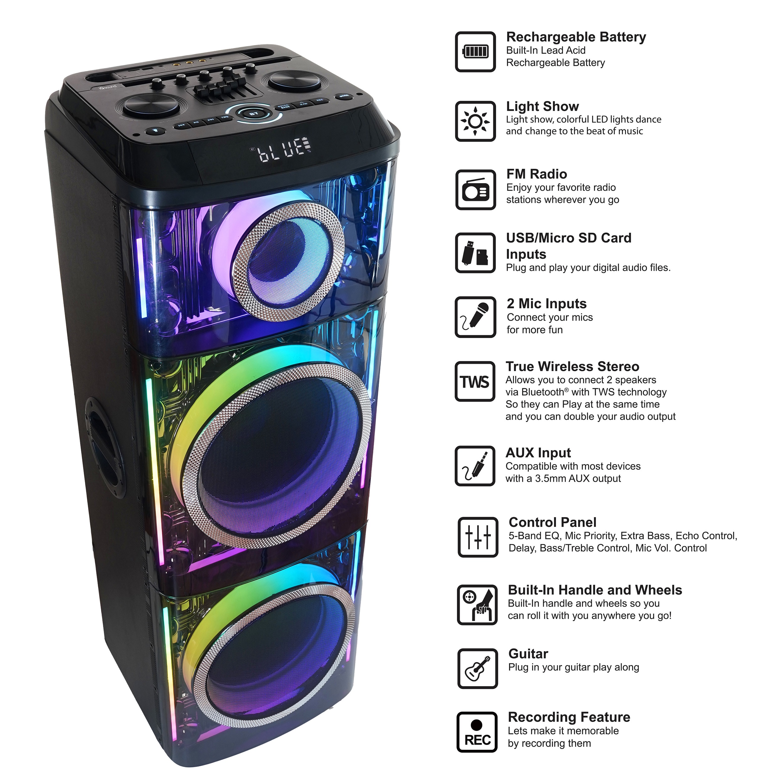 IQ Sound 962123867M Portable-Speakers - View #5