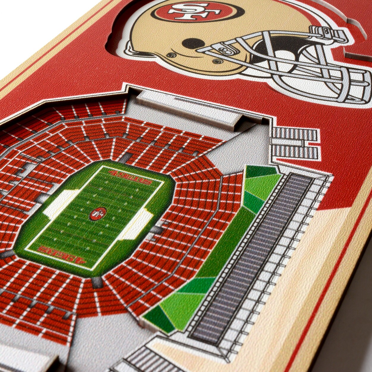 StadiumViews San Francisco 49ers Multiple Colors/Finishes Sports