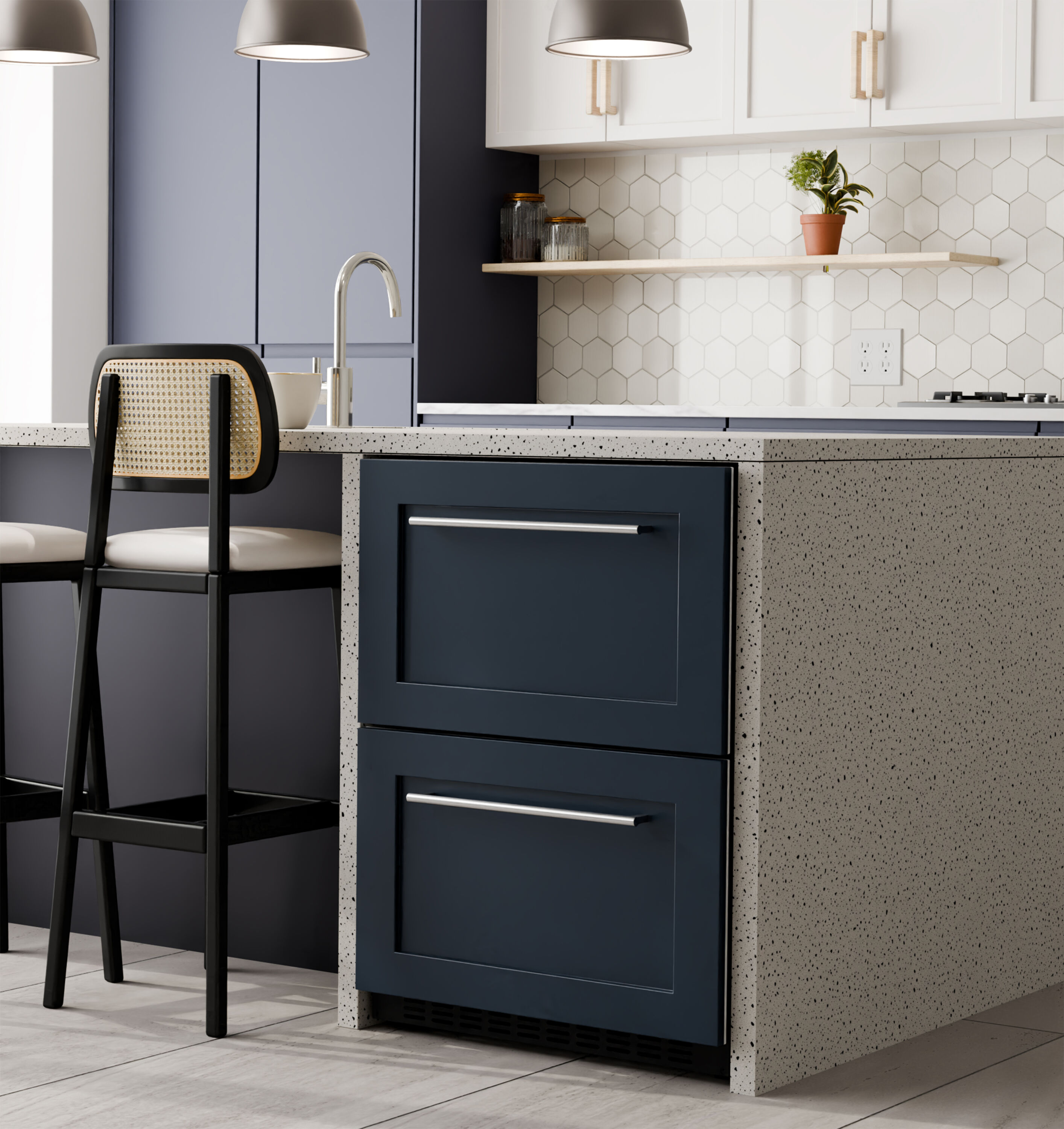 KoolMore LOW-KM-BIR2D-PR Drawer-Refrigerators - View #13