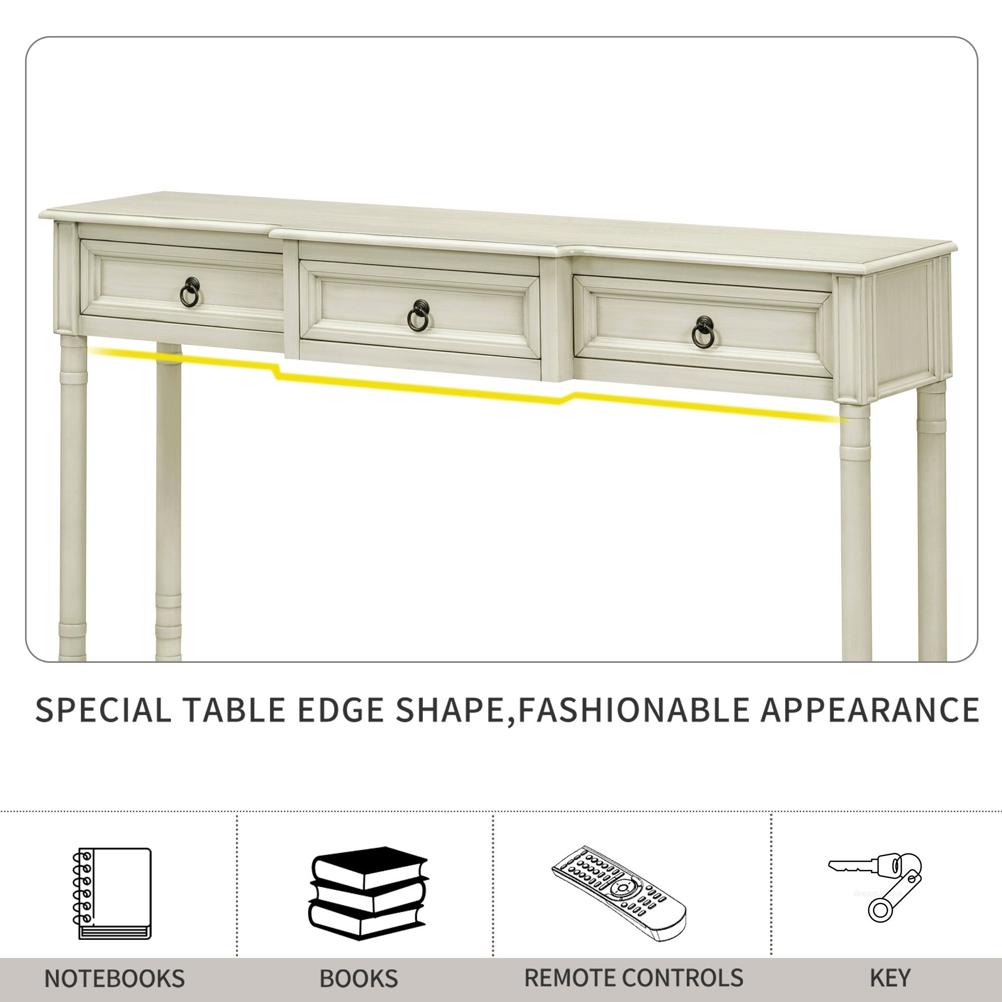 SINOFURN SYA330187BG Console-Sofa-Tables - View #8