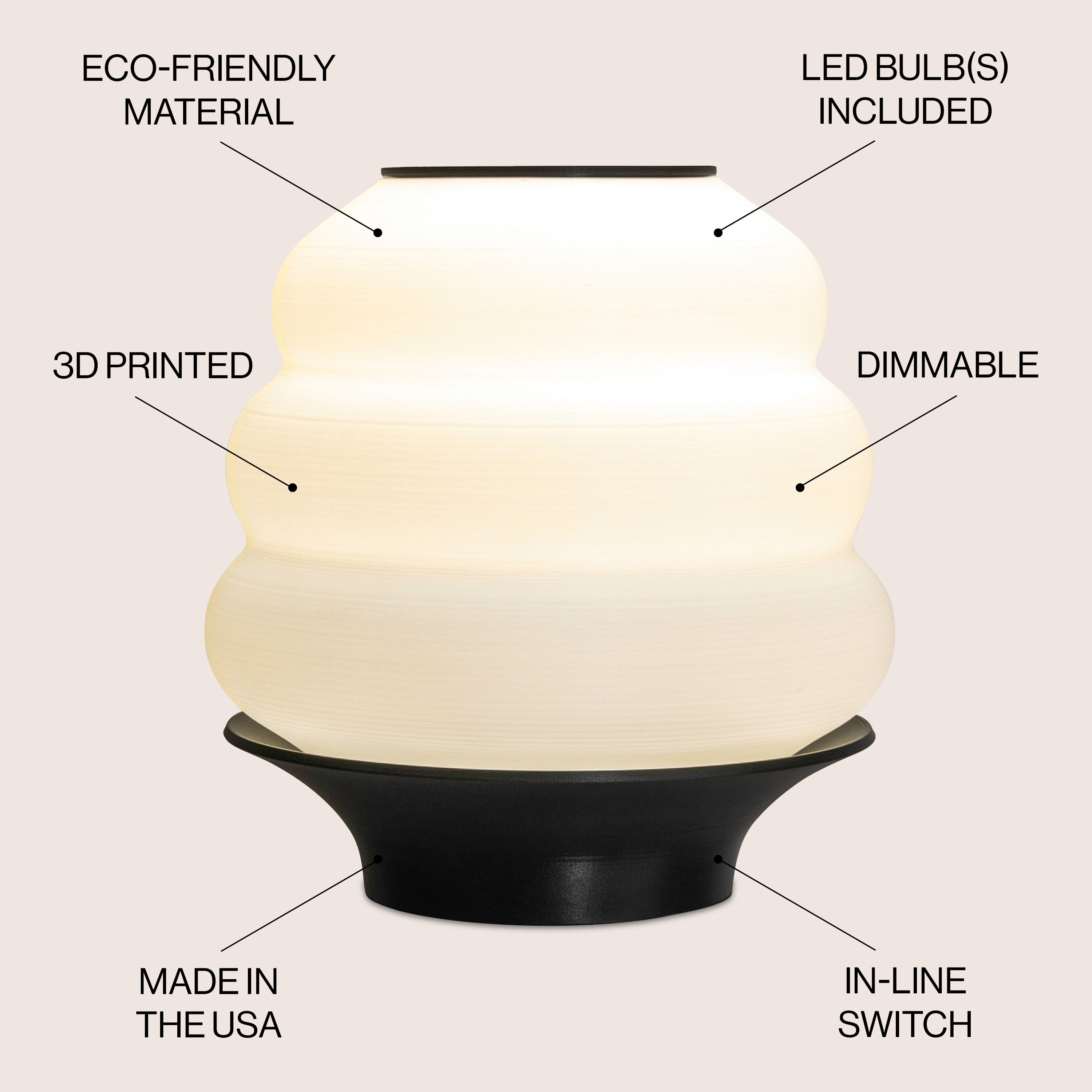 JONATHAN  Y USA1001B Table-Lamps - View #3