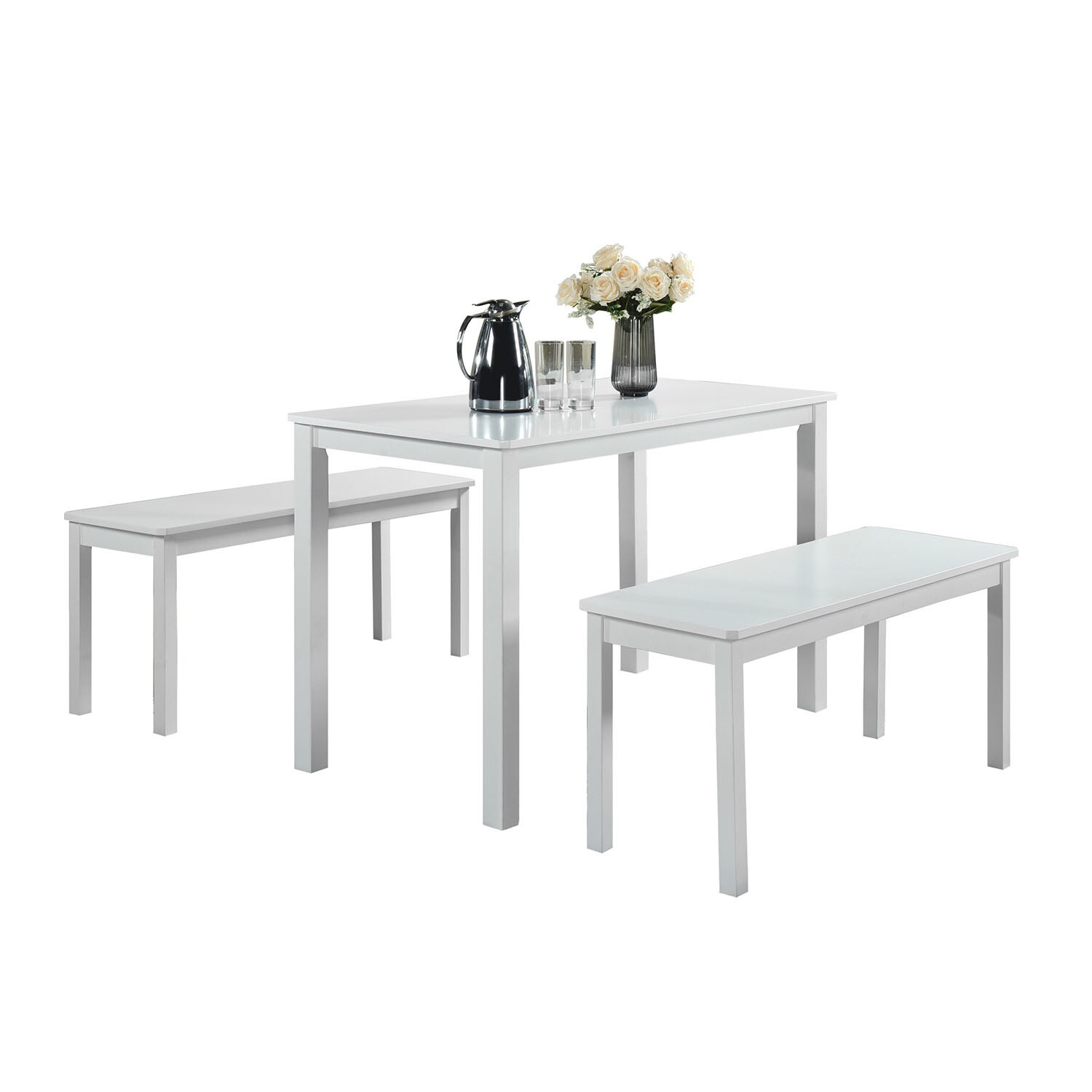 ChaletPosh C3024T45-WT-3X Dining-Sets - View #3