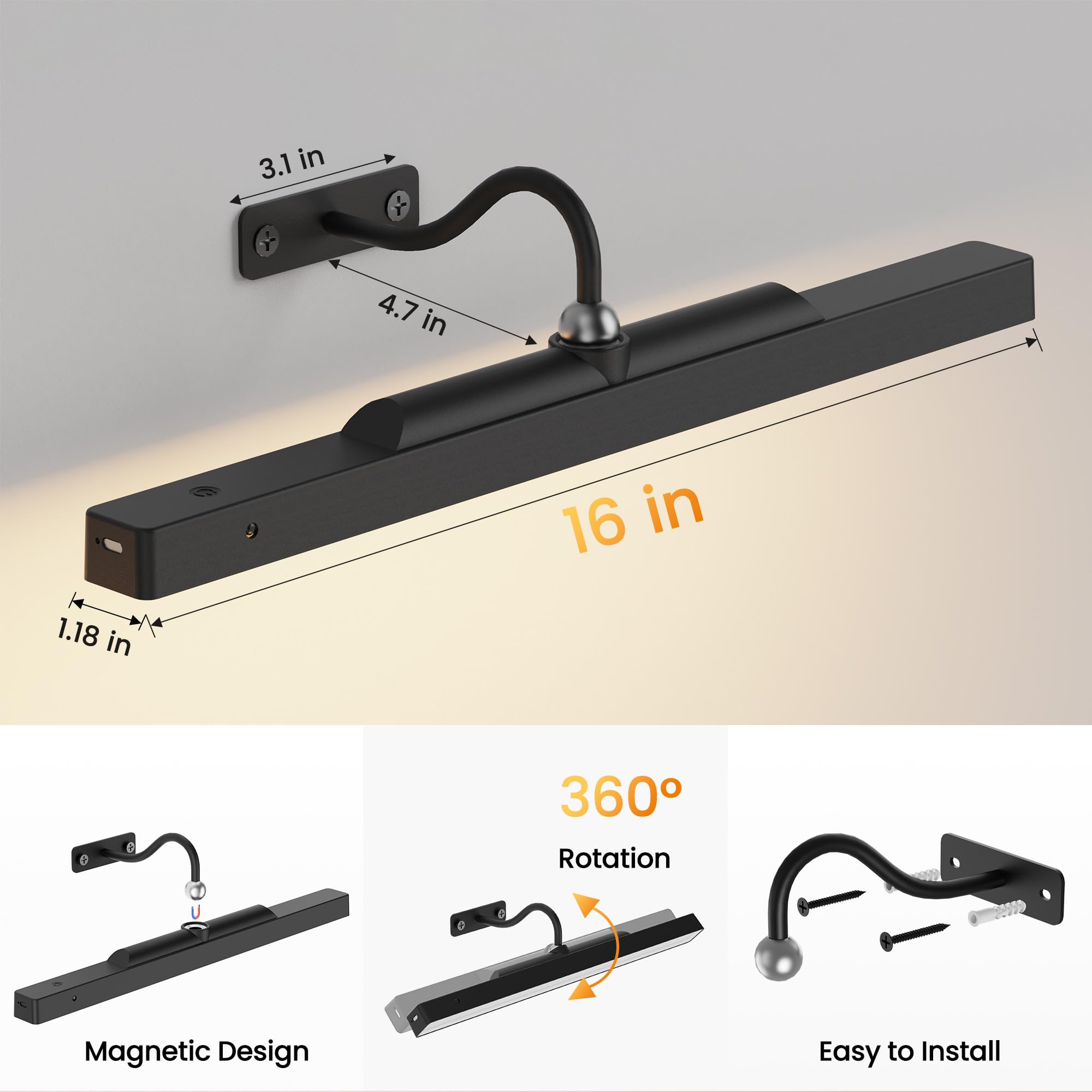 Etokfoks LETL4KUNR Picture-Lighting - View #6