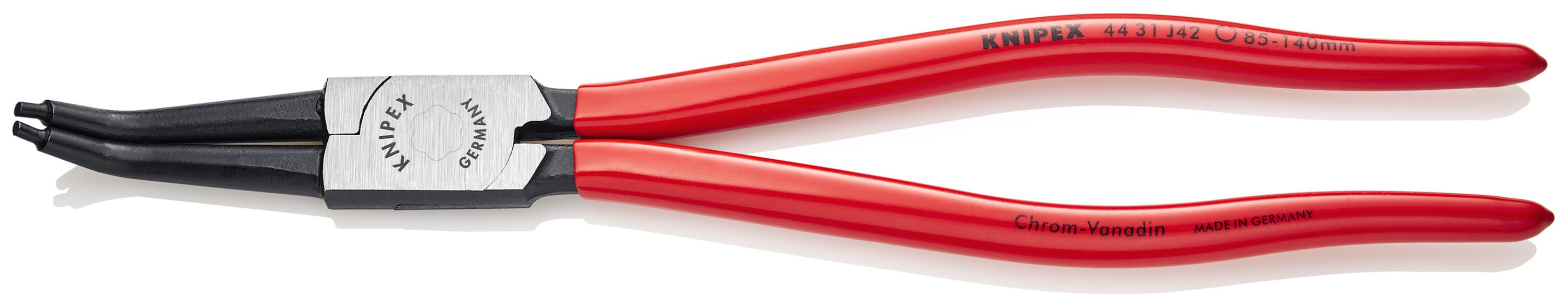 KNIPEX 44 31 J42 12.35-in Snap ring pliers