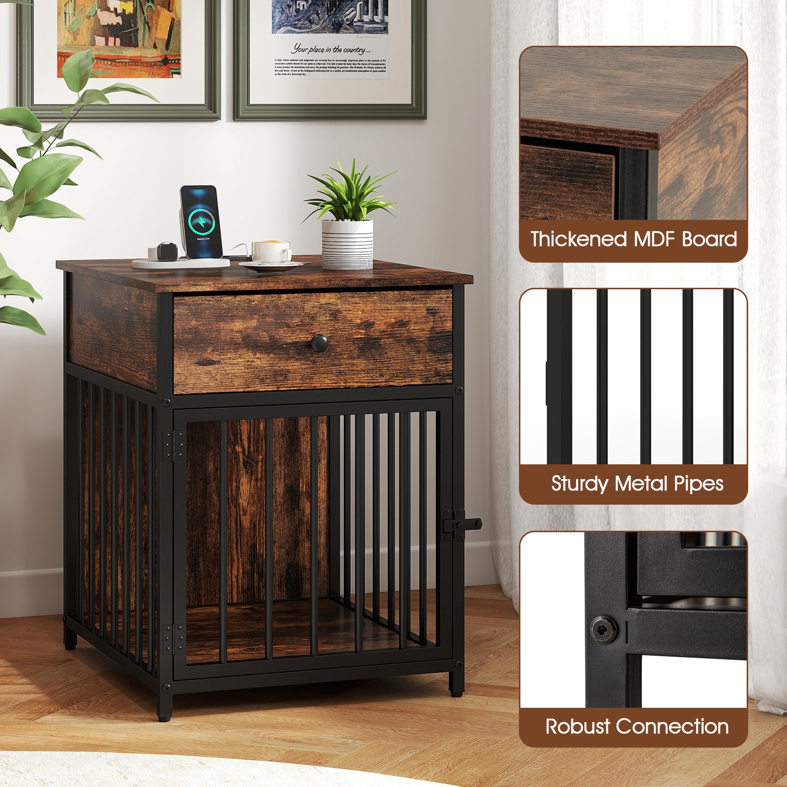 Costway CSHY006903 Pet-Crates-Carriers - View #5