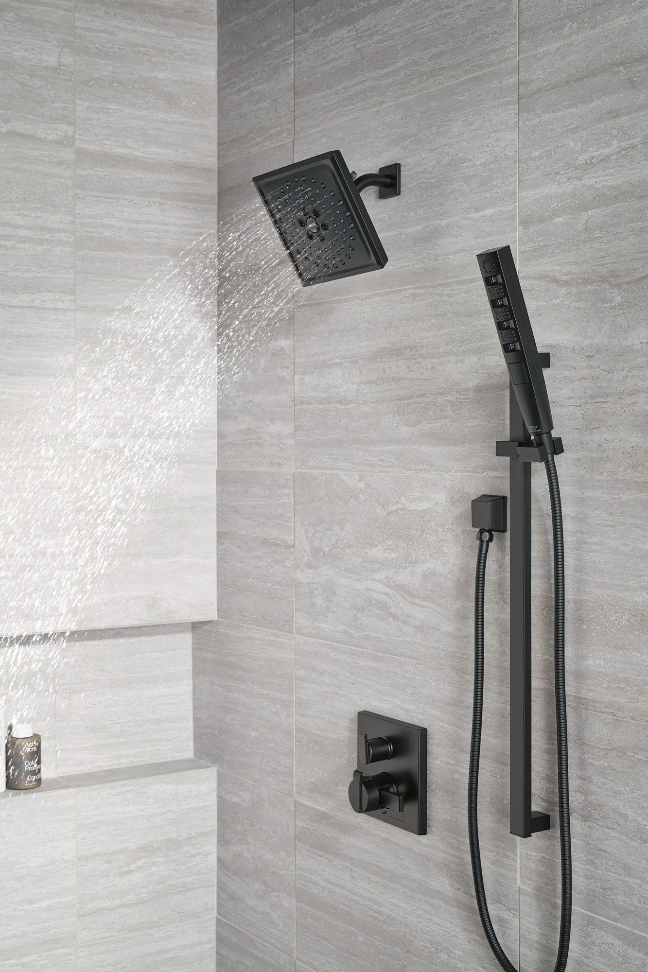 Delta T27867-BL Bath-Shower-Facc - View #12