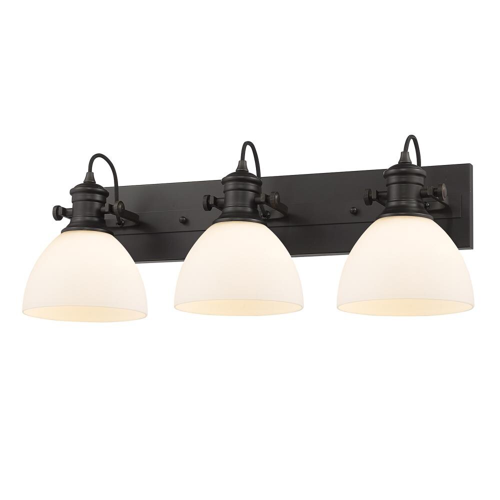 Golden Lighting 3118-3SF RBZ-OP flushmounts - View #3
