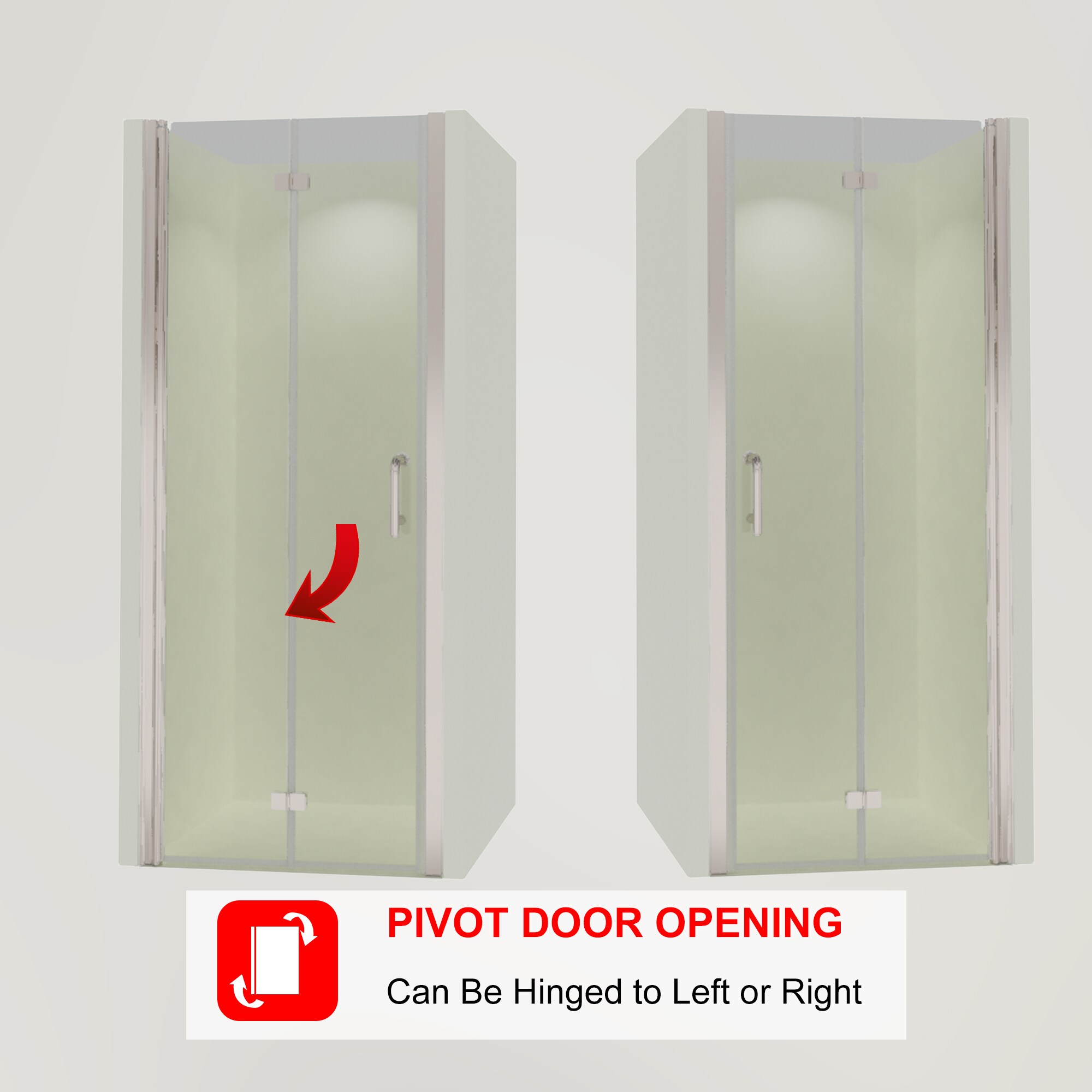 WELLFOR DTG-BAS111MB Shower-Doors - View #10
