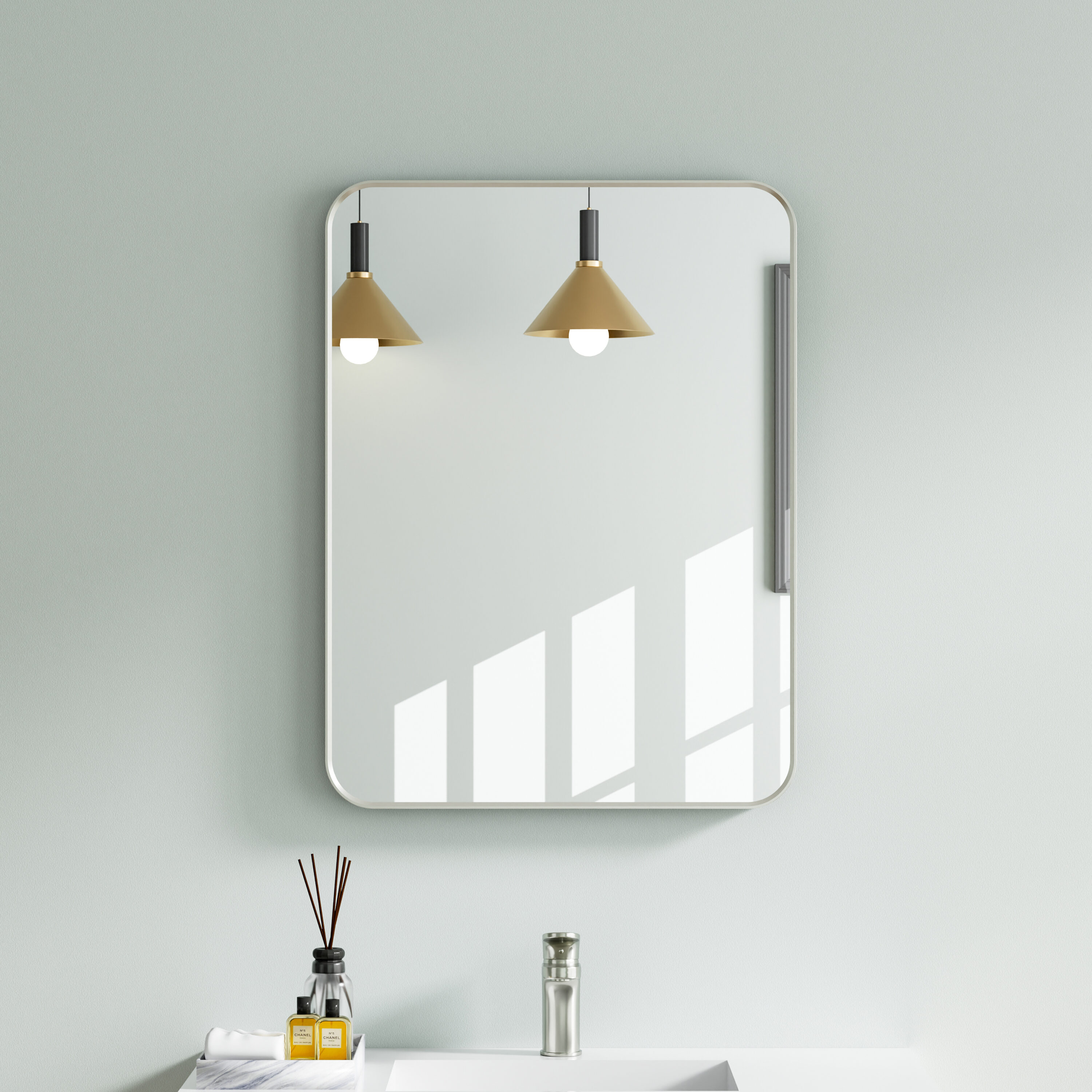 Forclover CLH-W2709P178995 Framed-Bath-Mirrors - View #3