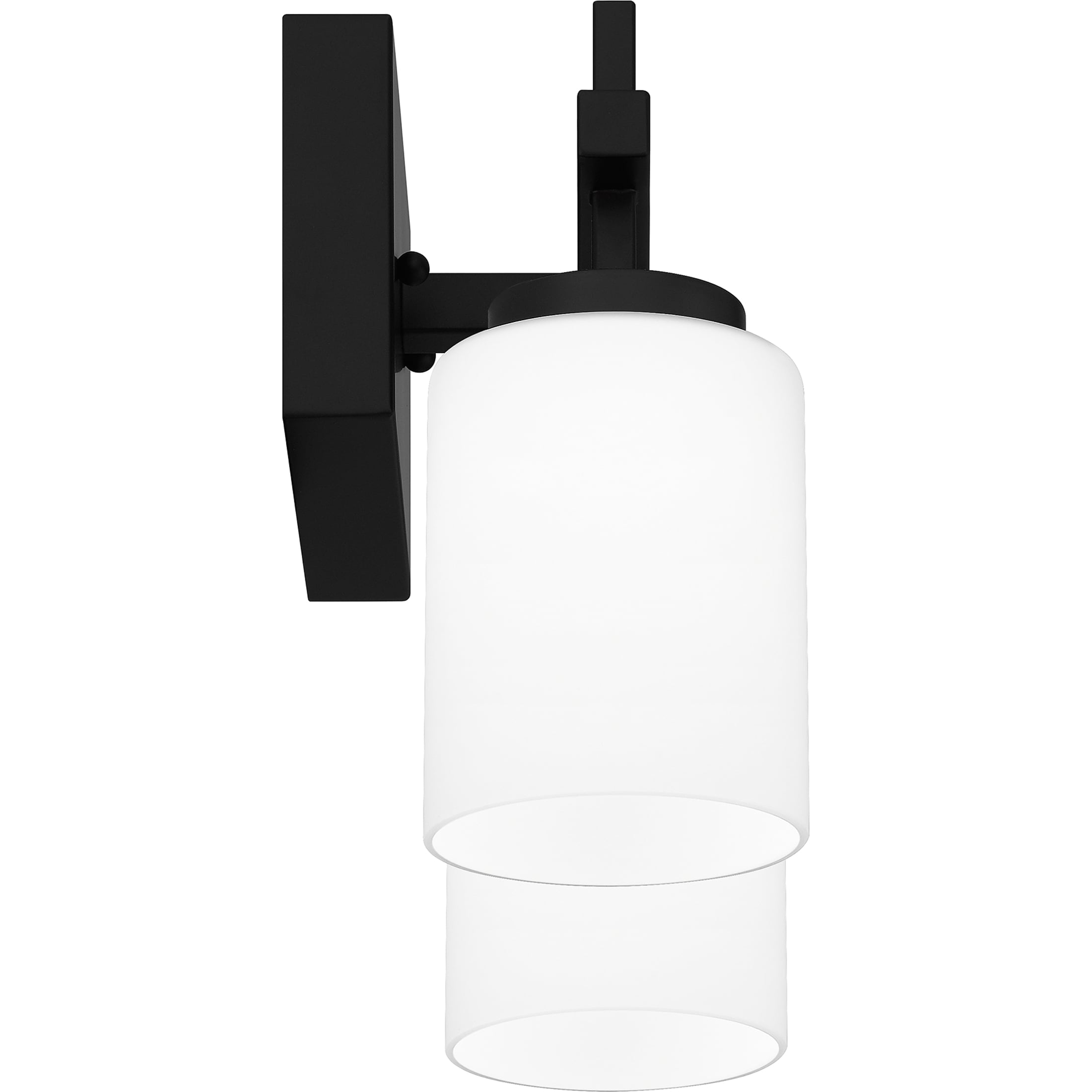 Quoizel Wilburn 13-in 2-Light Matte Black LED Transitional Vanity Light ...