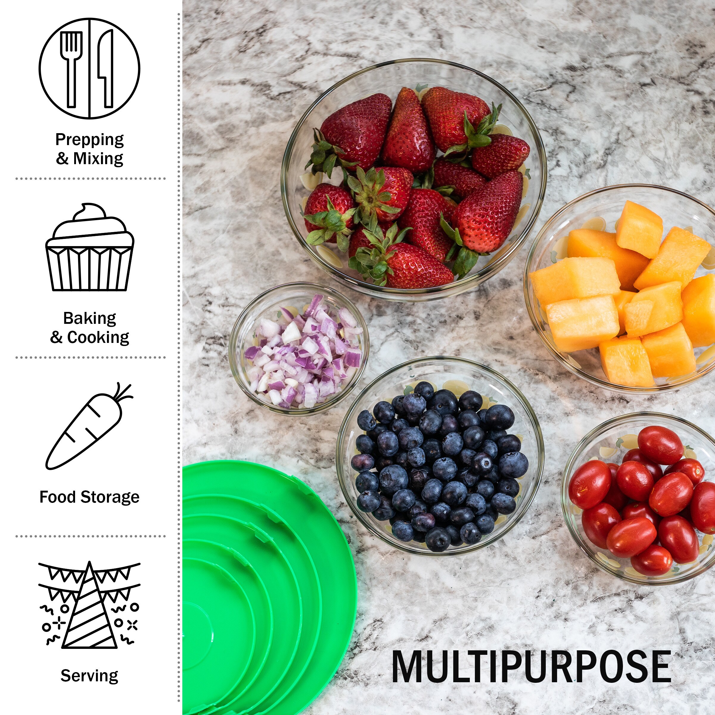 Classic Cuisine 82-5758-LM Food-Storage-Containers - View #4