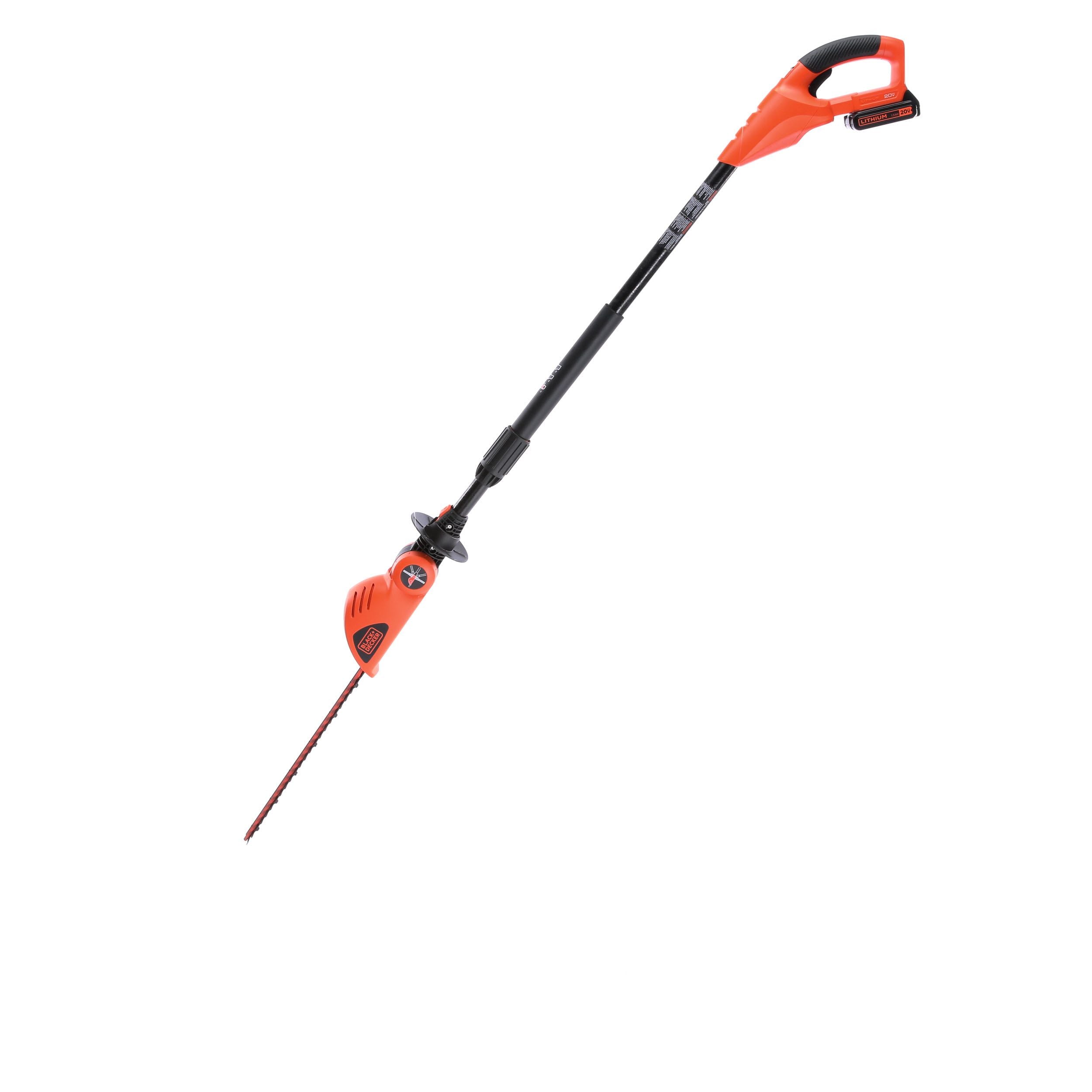 BLACK+DECKER LPHT120 20V MAX Cordless Pole Hedge Trimmer for sale online