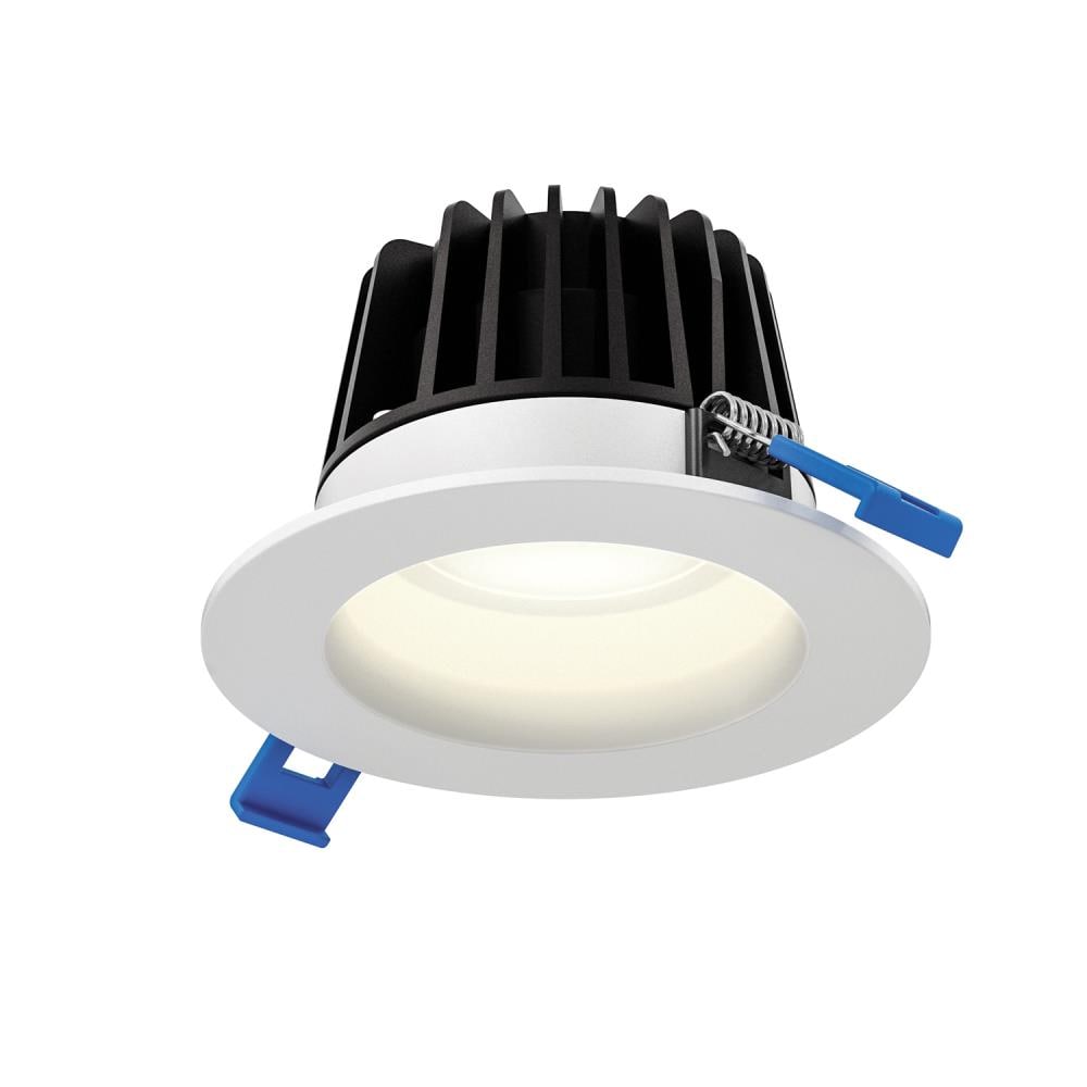 DALS Lighting RGR6-3K-WH Rgr White 1600 -Lumens Soft White Round Dimmable LED Canless Wet rated Recessed Downlight