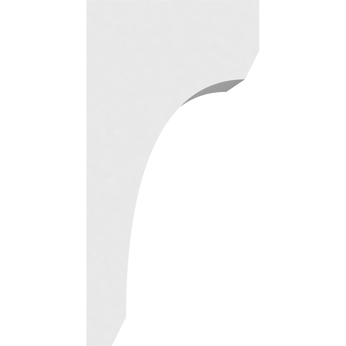 Ekena Millwork CORP05X04X08LGY corbels - View #3