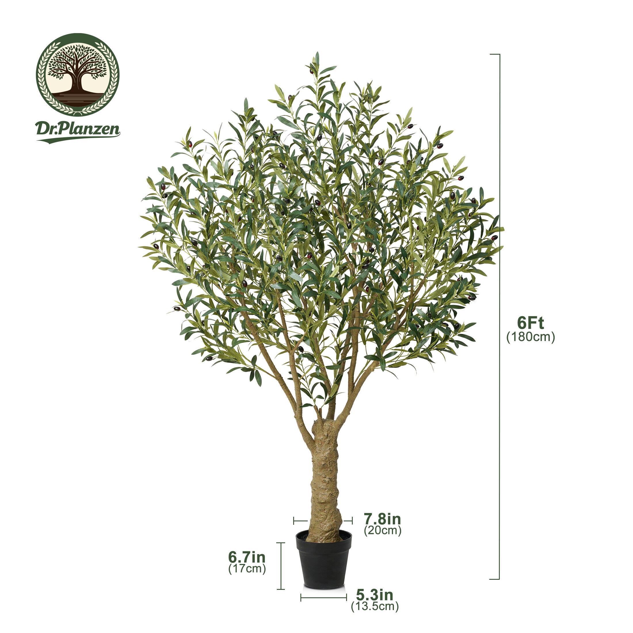 DR.Planzen GJPLSZGLS-1.8M-1 Artificial-Plants-Trees - View #5