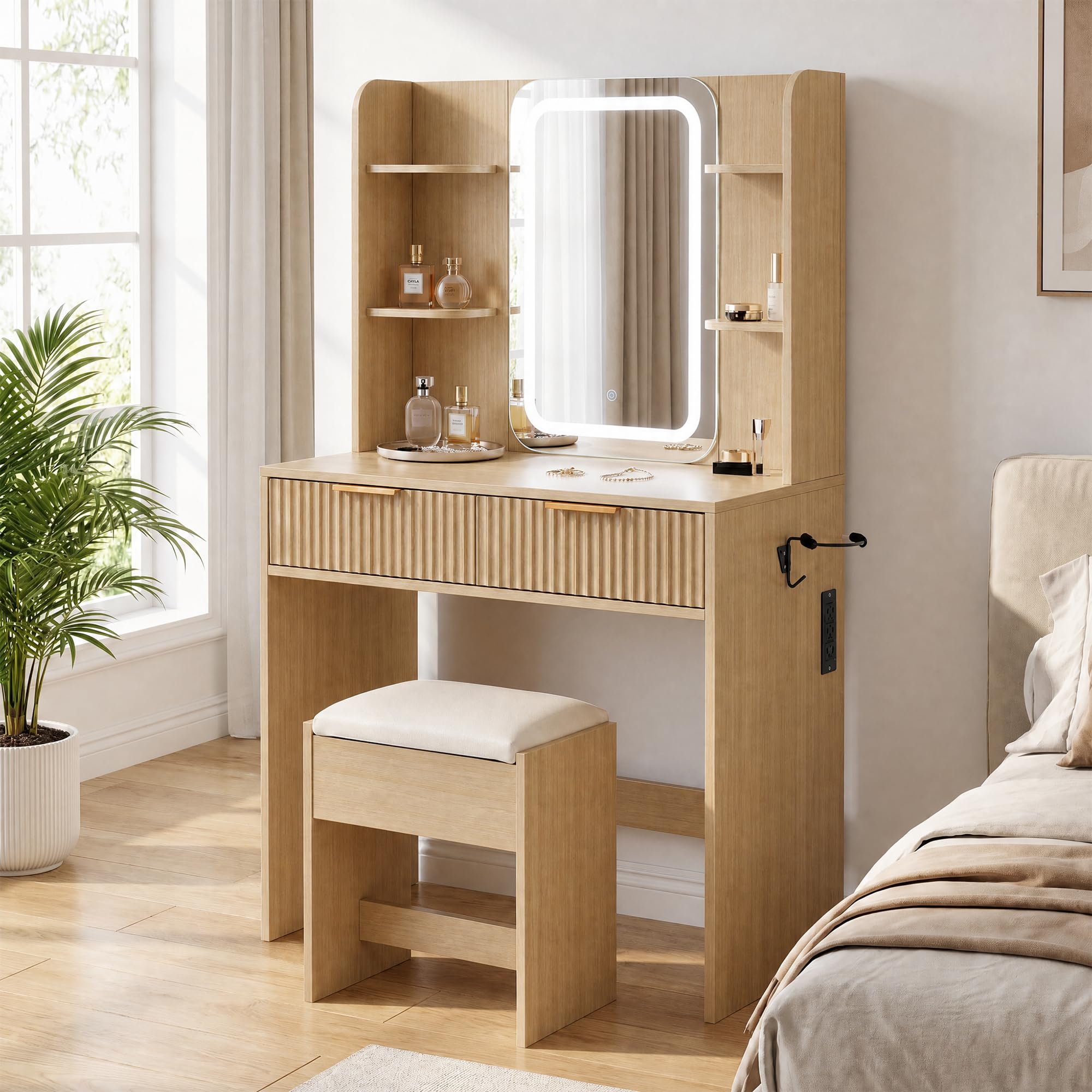 Garvee CPO-RIYLNHLKTZL31-IY Bedroom-Vanities - View #6