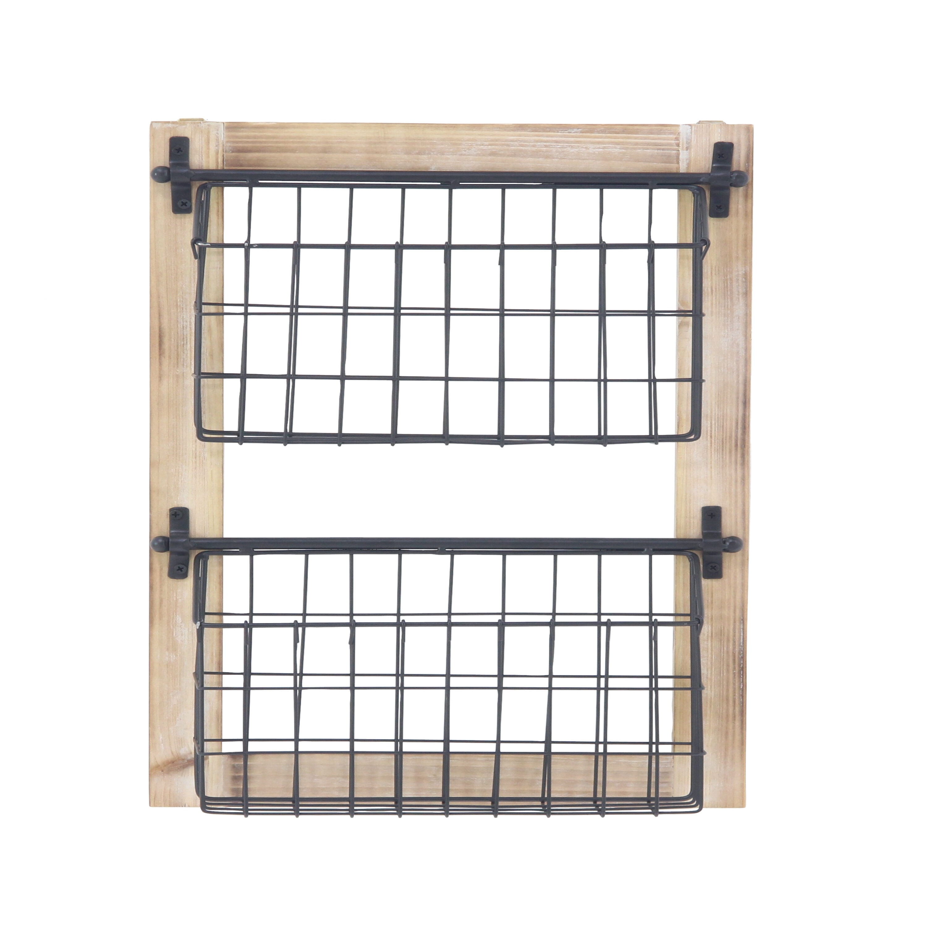 Grayson Lane 58647 ( 14-in W x 22-in H x 4-in D ) Black Steel Magazine file