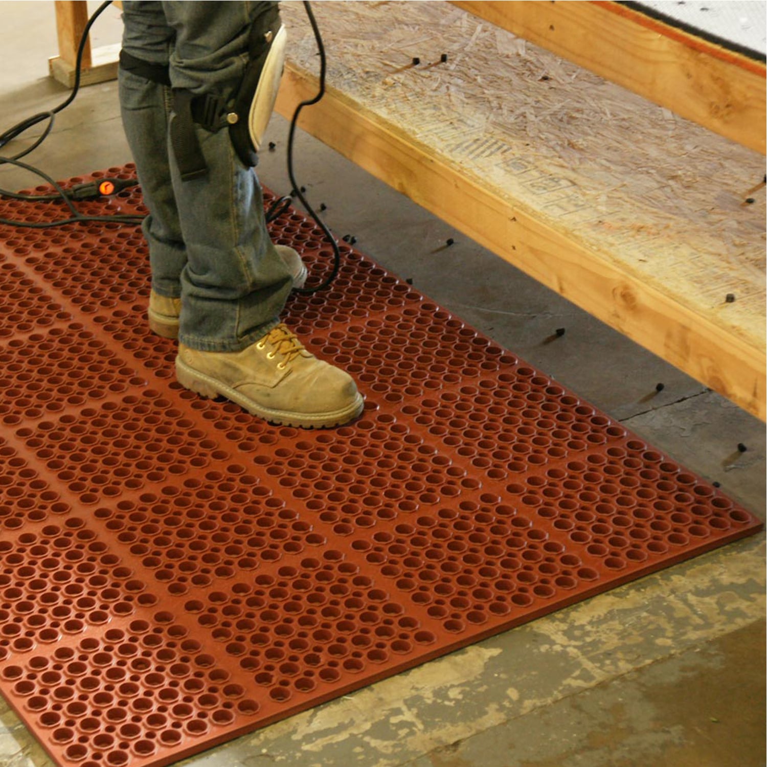 Multy Home™ 36 x 79 Rubber Fitness Floor Mat at Menards®