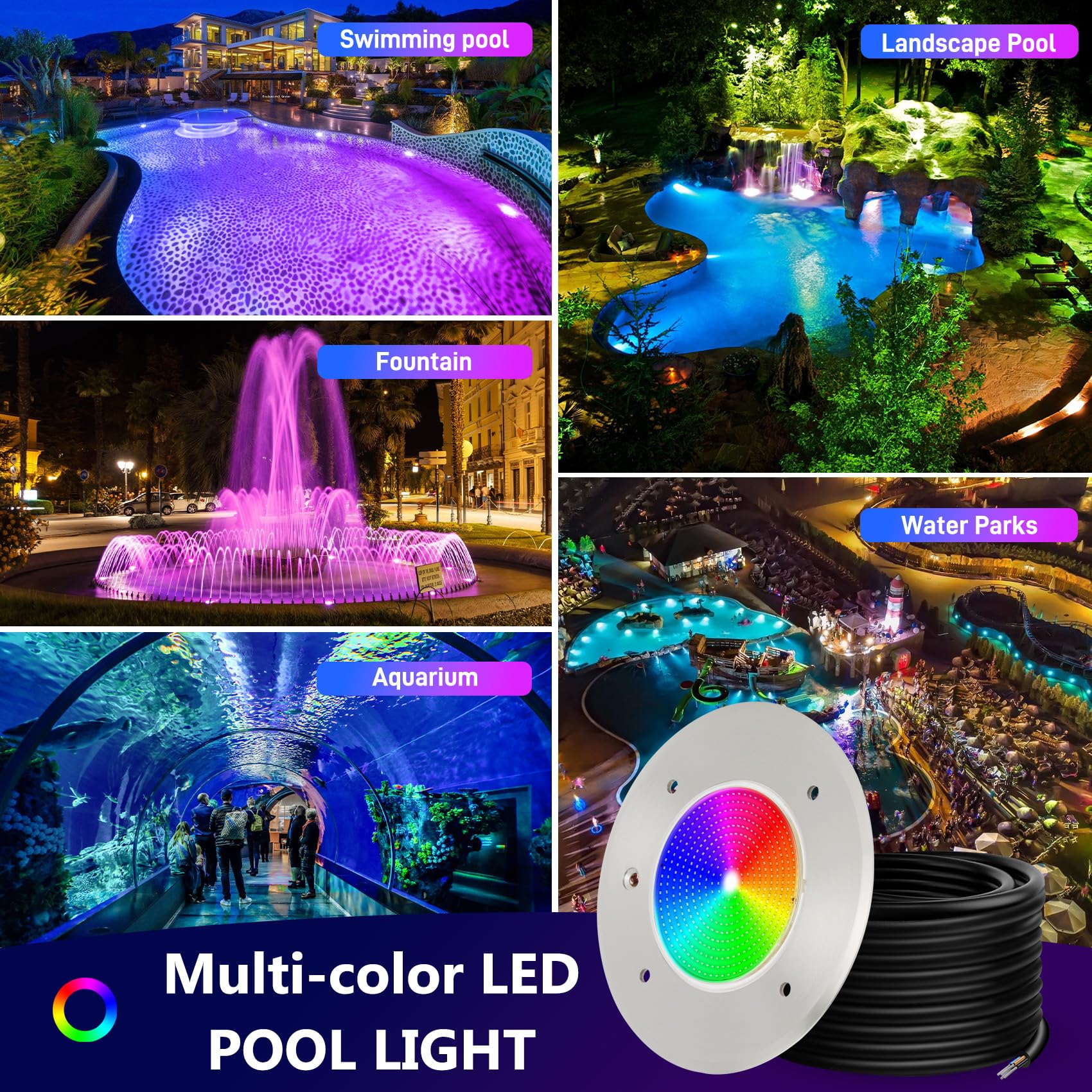 Adrinfly LAD0717D021 Pool-Lights - View #7