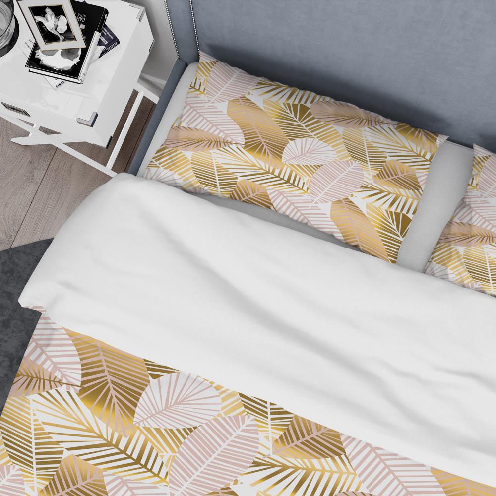 King Multicolor Abstract Microfiber Duvet Cover Set