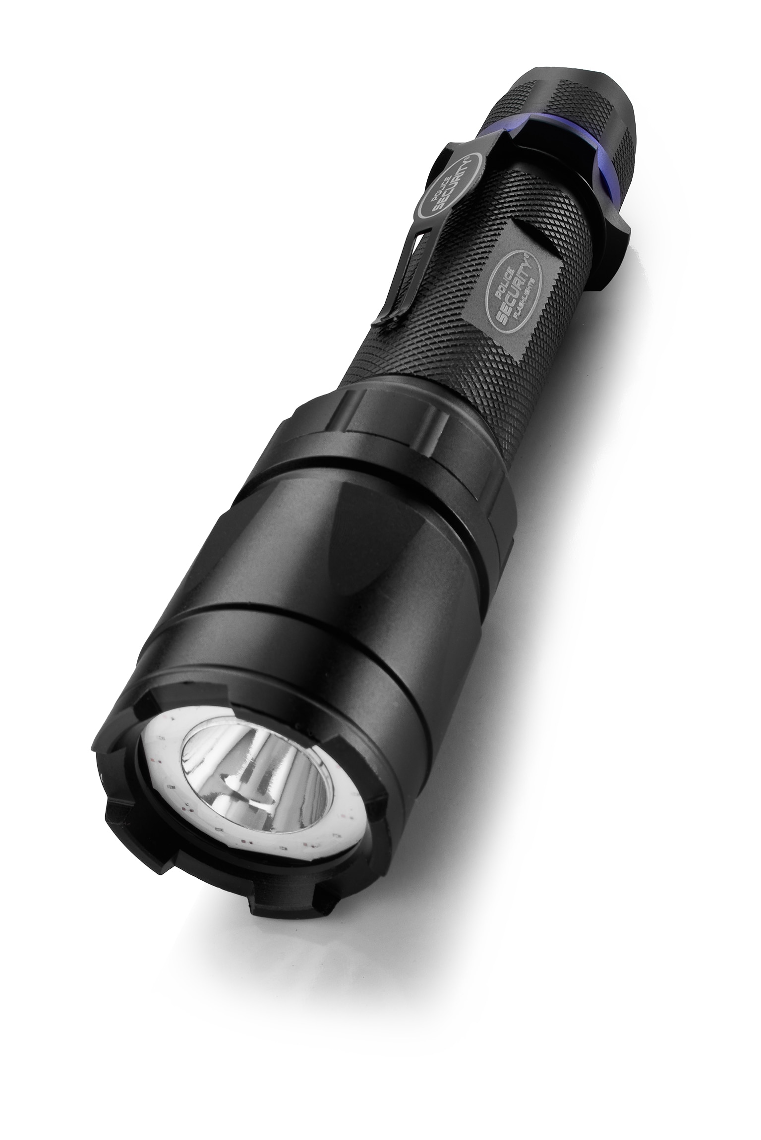 Police Security Flashlights 1,000-Lumen LED Rechargeable Flashlight, 2 pk.