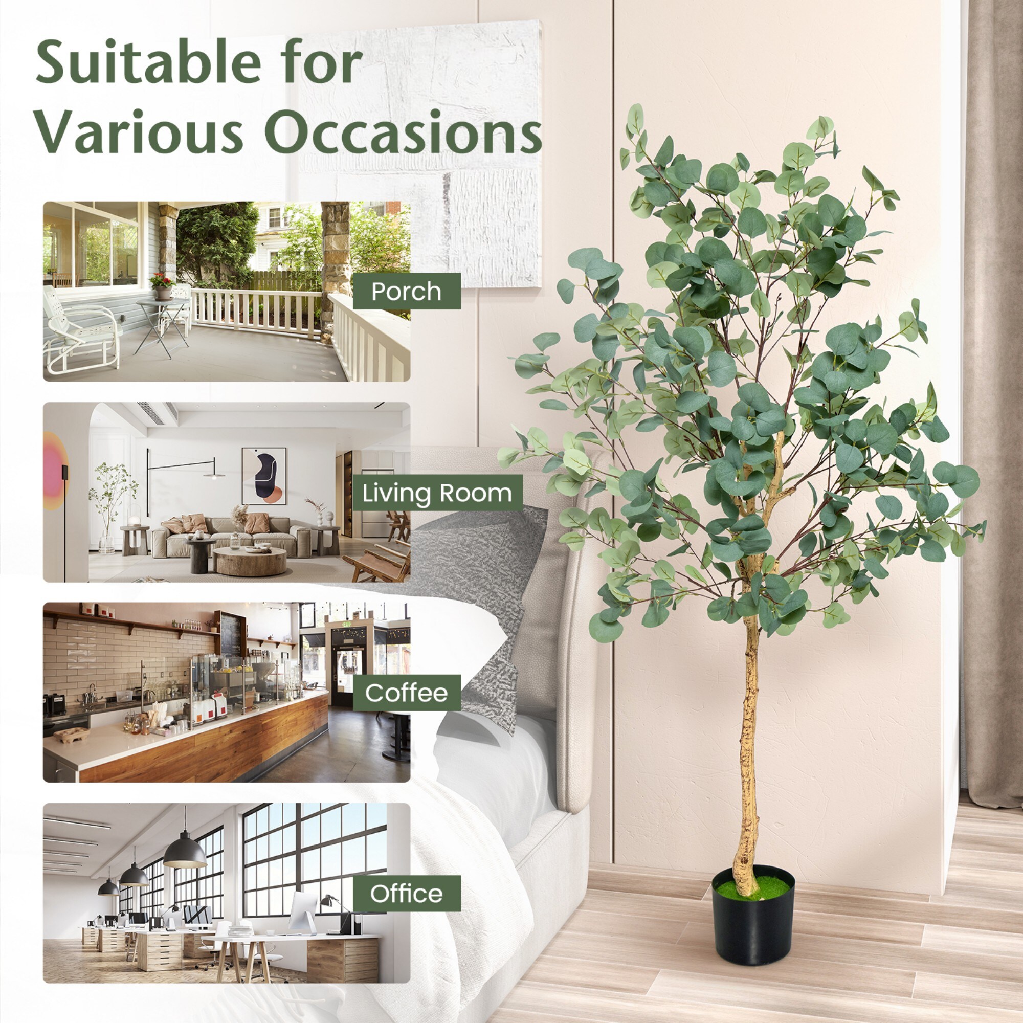 Poinic CWZH10131-2 Artificial-Plants-Trees - View #7