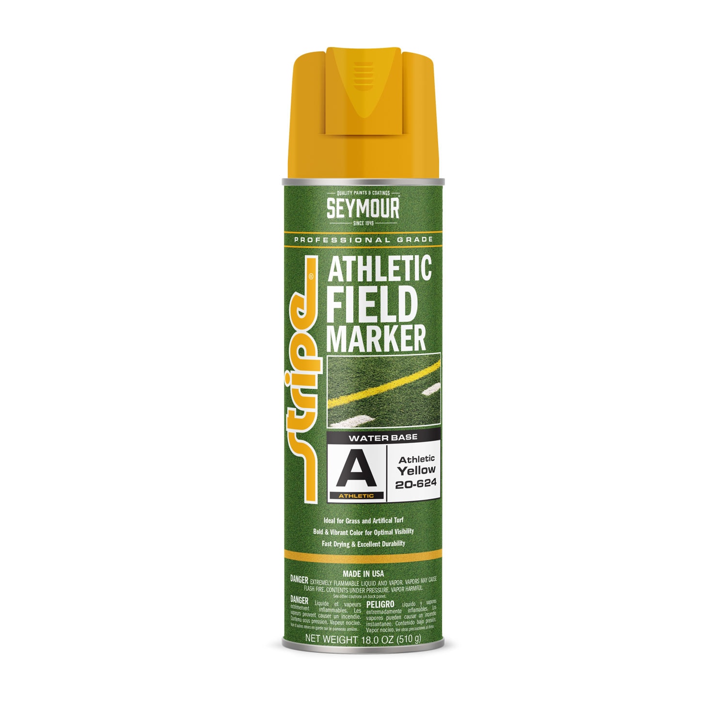 SEYMOUR 0000200624 Yellow Spray paint ( NET WT