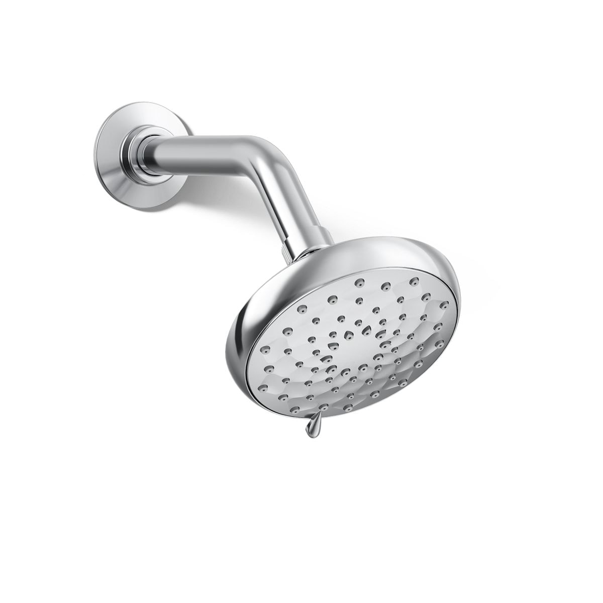 KOHLER K-72425-G-CP Awaken 3 -Spray Polished Chrome 4.63-in Round Fixed Shower Head 1.75 GPM