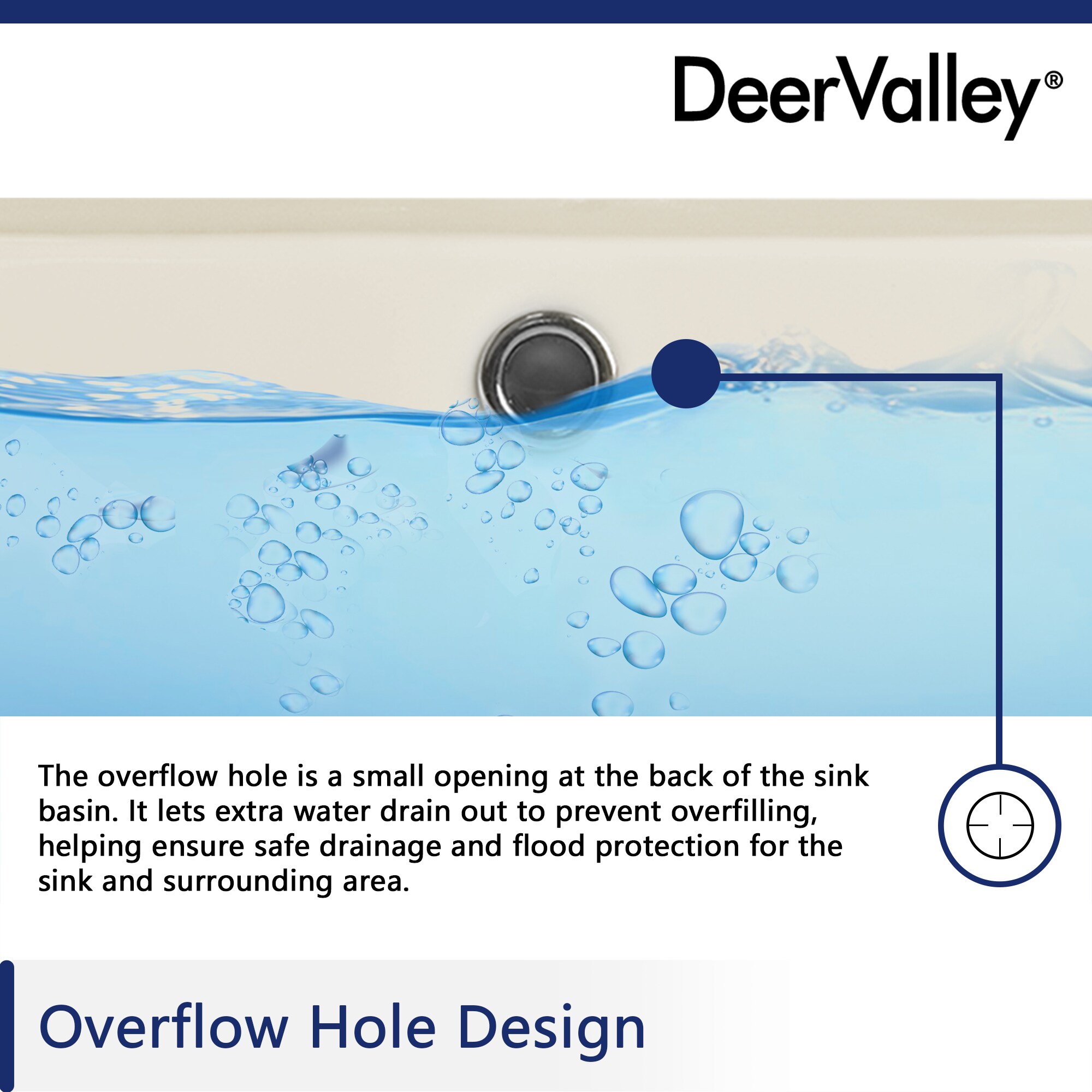 DeerValley DV-1U306BN Bath-Sink - View #4