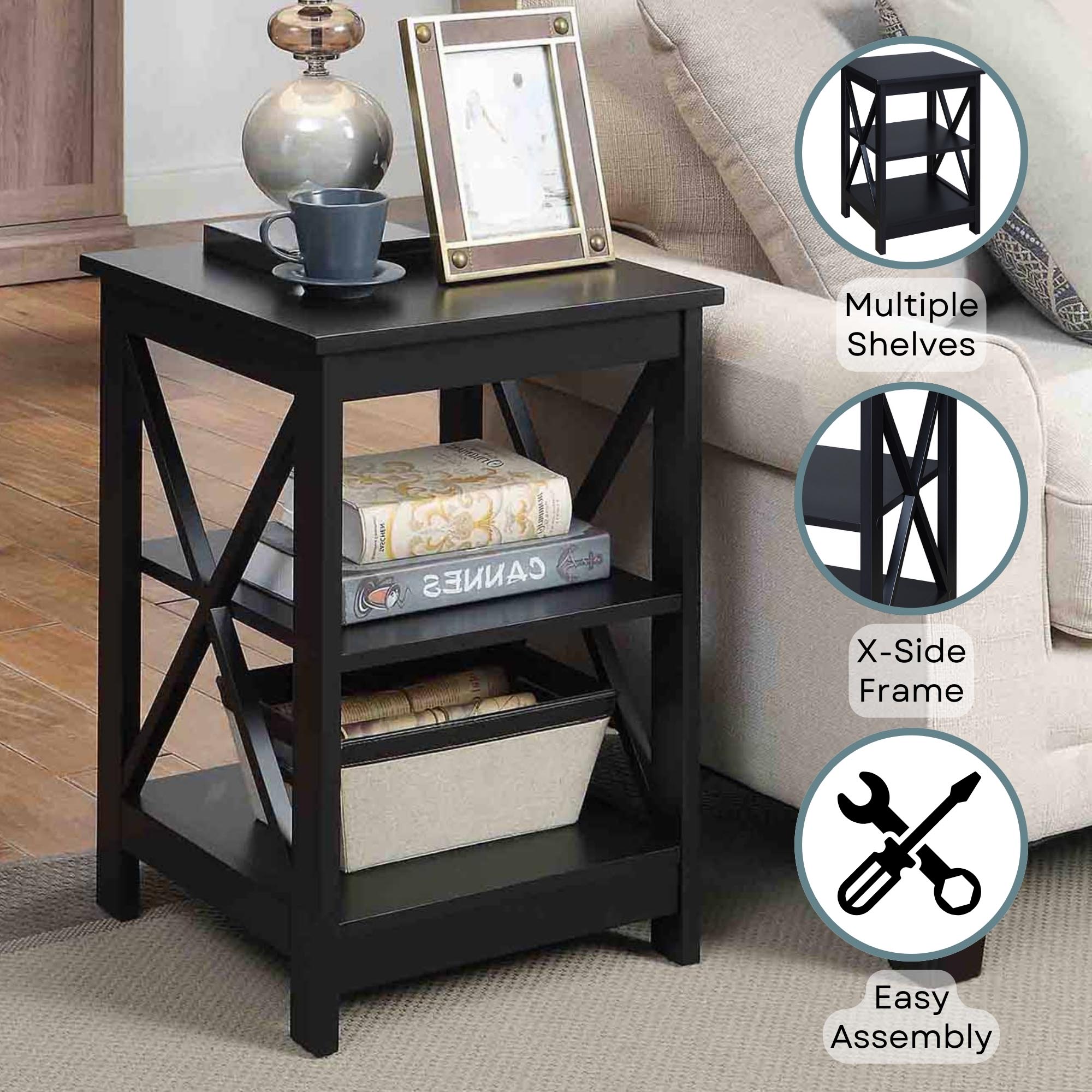Convenience Concepts 203085 End-Tables - View #3