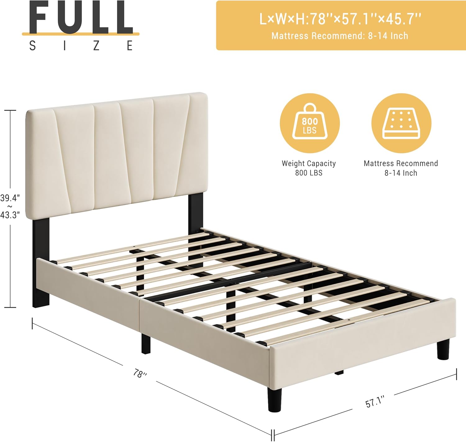 Qeetex LHF-BED-PHO-108YKA6T beds - View #2