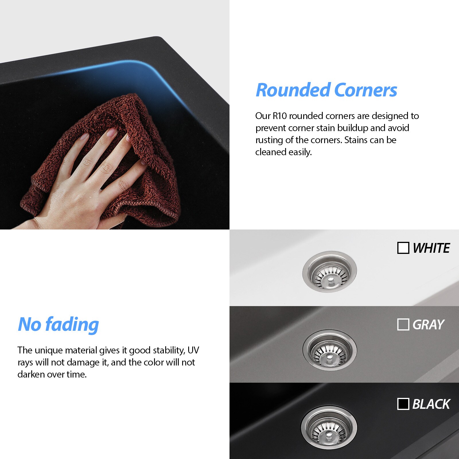 Lordear LD-SYSBLU33-2 Kitchen-Sinks - View #4