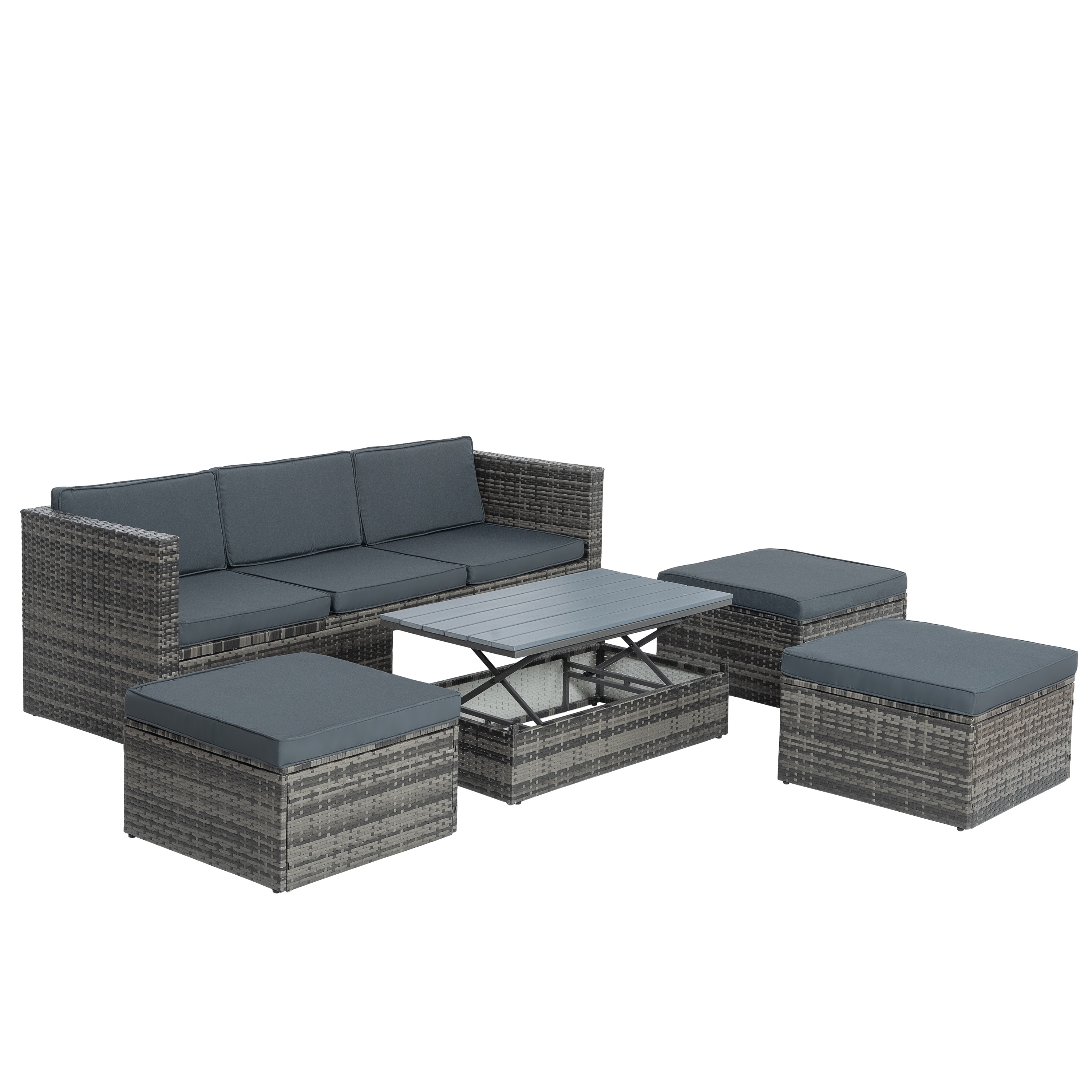 Bayfeve BFGS-22593-GZB Patio-Conversation-Sets - View #6