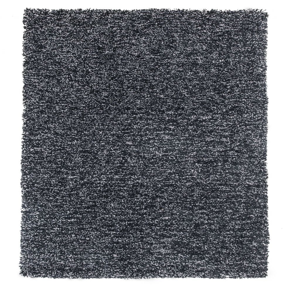 HomeRoots 349873 Bernadette 7 X 9 (ft) Rag Black Indoor Distressed/Overdyed Area Rug