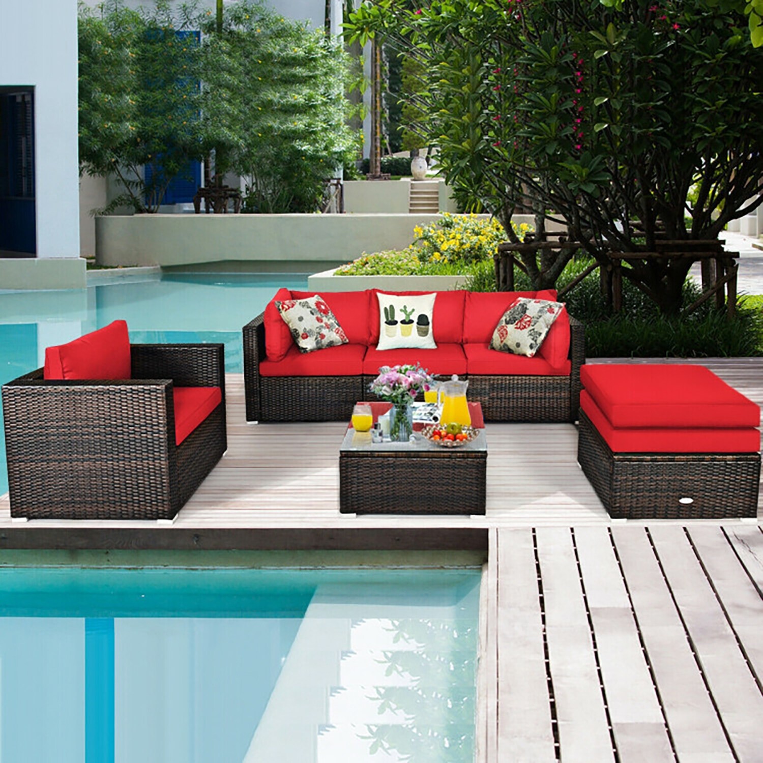 GZMR GM-660GE Patio-Conversation-Sets - View #2
