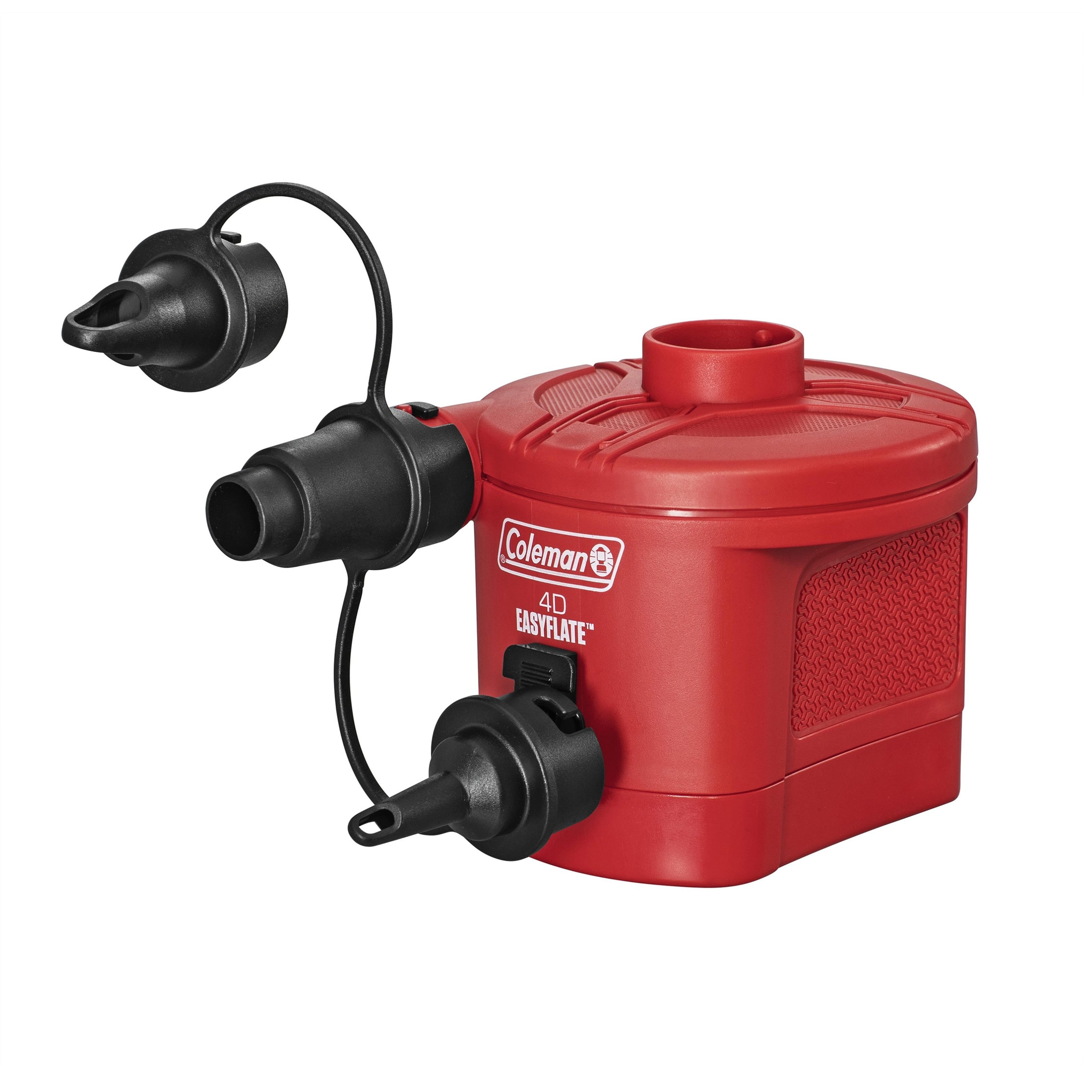 Coleman EasyFlate 4D Electric Air Pump Battery Powered Inflator with 3 Adapters #90714-BW