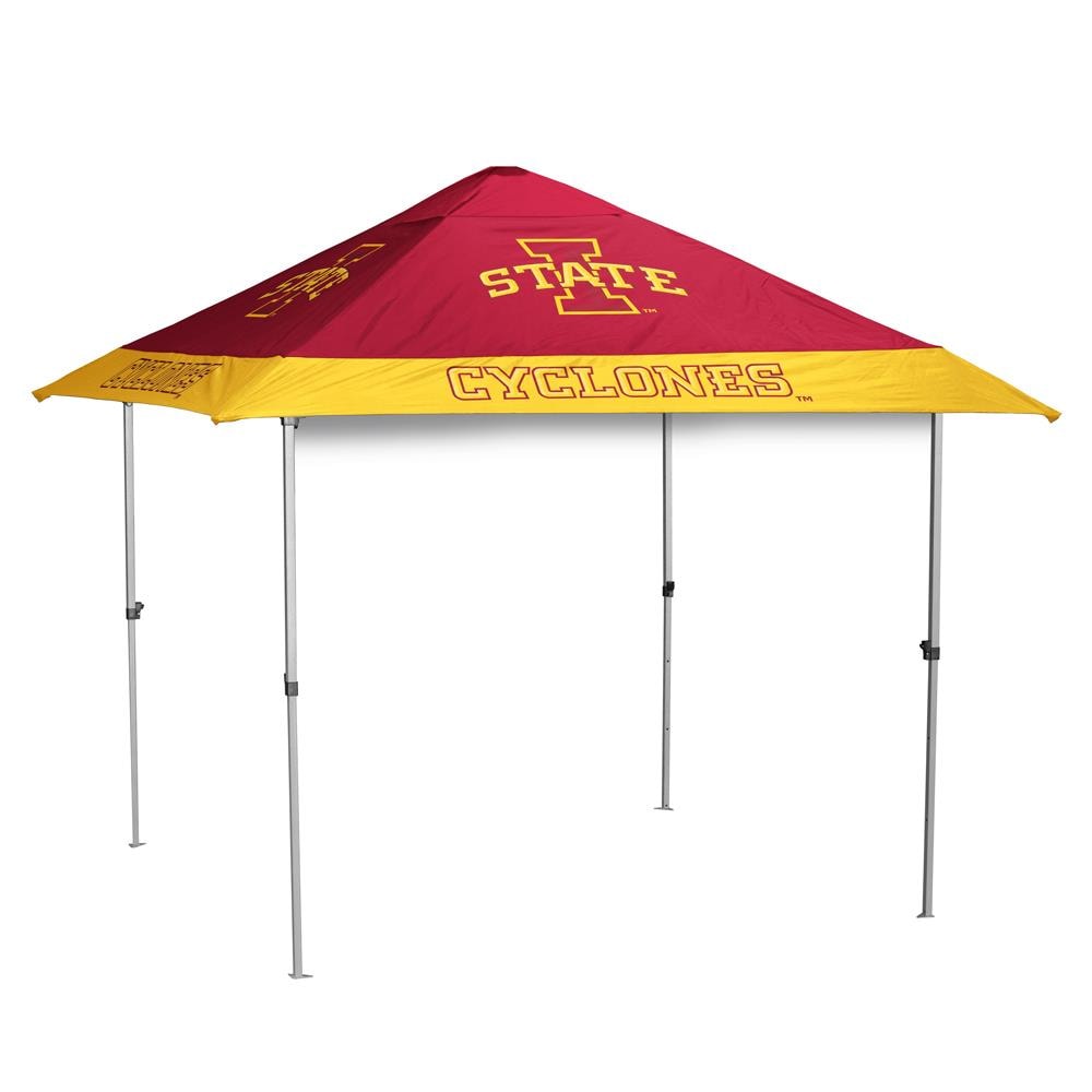 Logo Brands NCAA Iowa State Cyclones Adult Size Tailgate Canopy 9 x 9 Side Panel Tent 