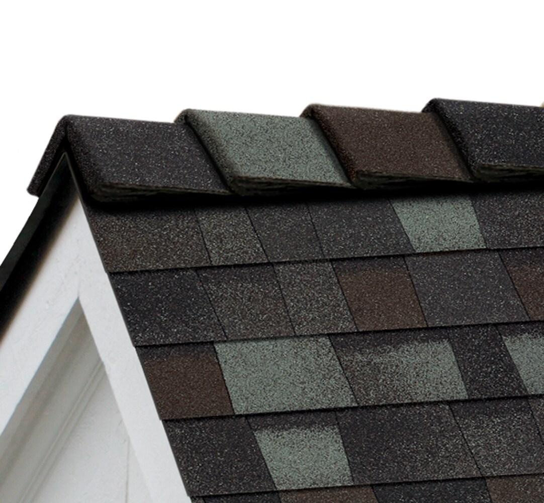 Owens Corning DTSC DecoRidge 10In. Storm Cloud Hip Ridge Roof Shingles ( 20-lin ft per Bundle )