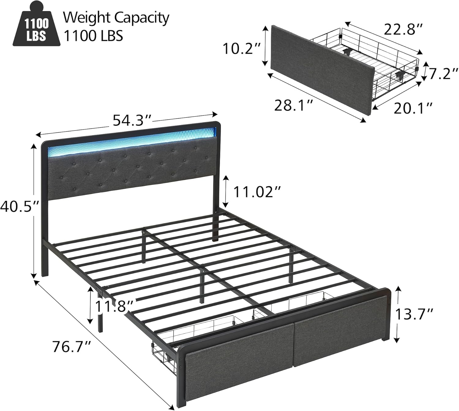 Qeetex LHF-BED-PHO-0YJCPY6R beds - View #2
