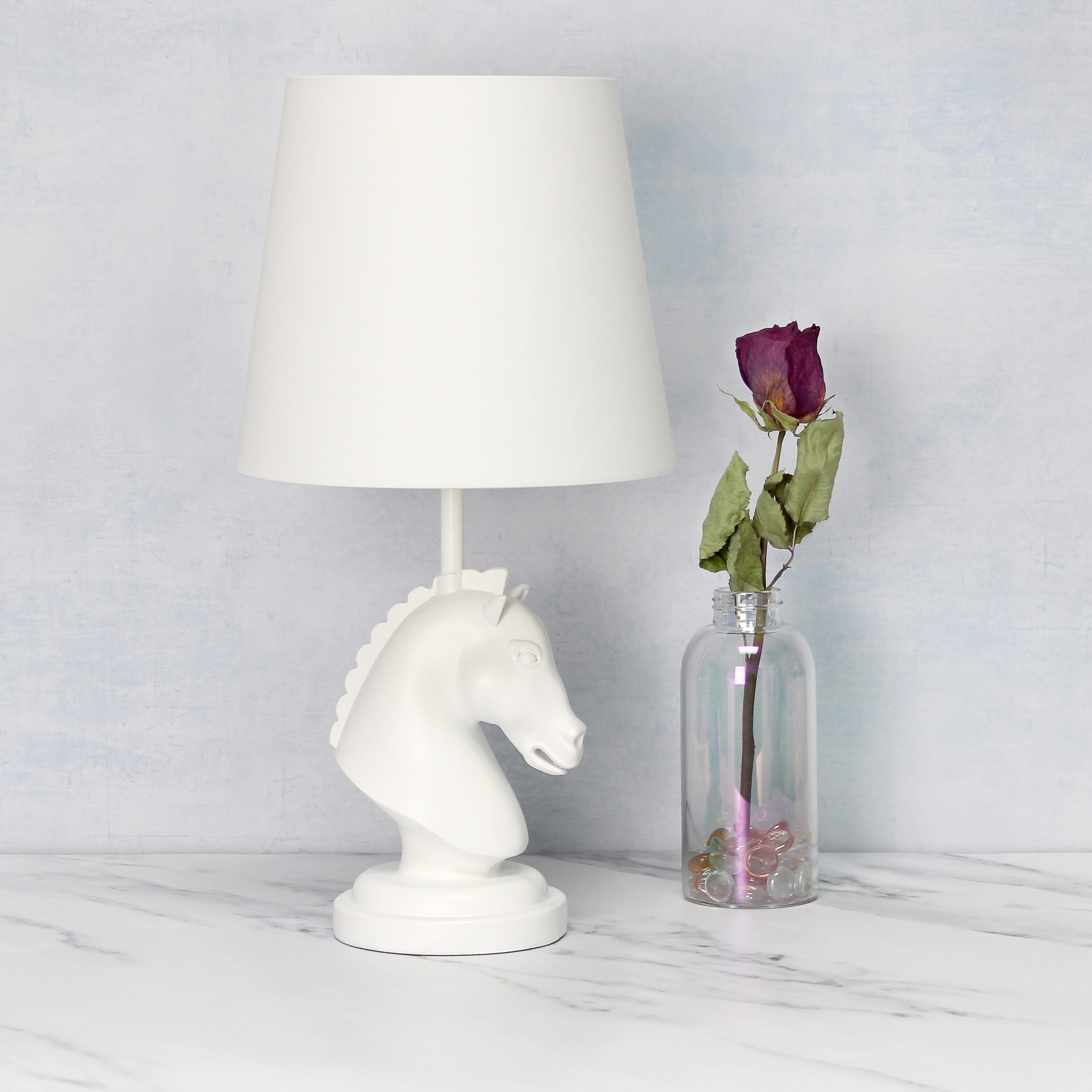 Simple Designs LT1089-WHT Table-Lamps - View #7
